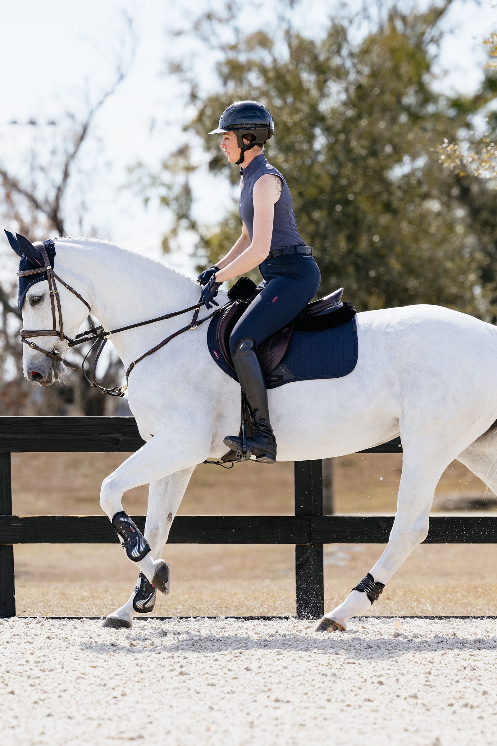 LeMieux Essence Eurojump spring sadelunderlag