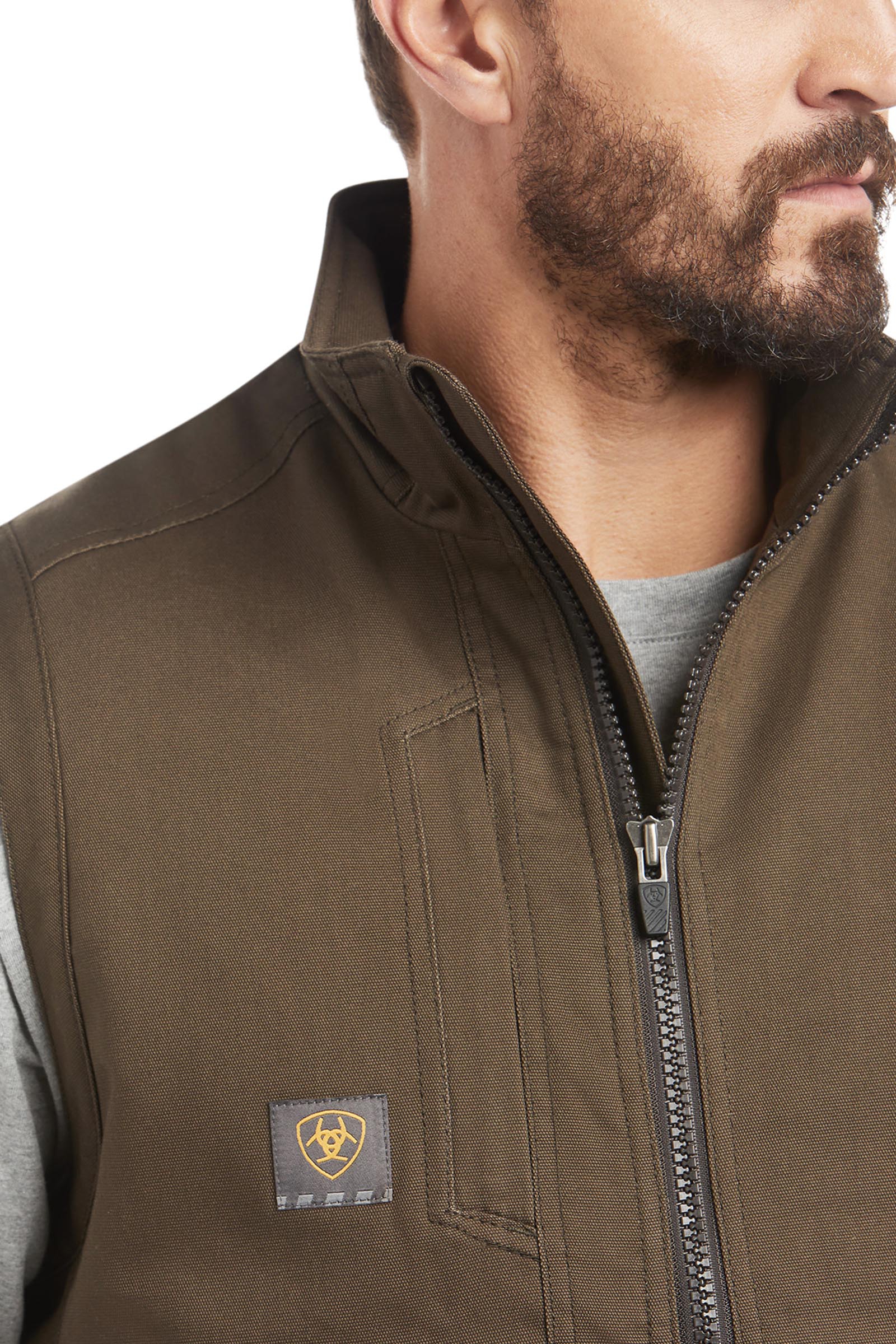 Ariat Rebar DuraCanvas &aelig;rmel&oslash;s herrevest