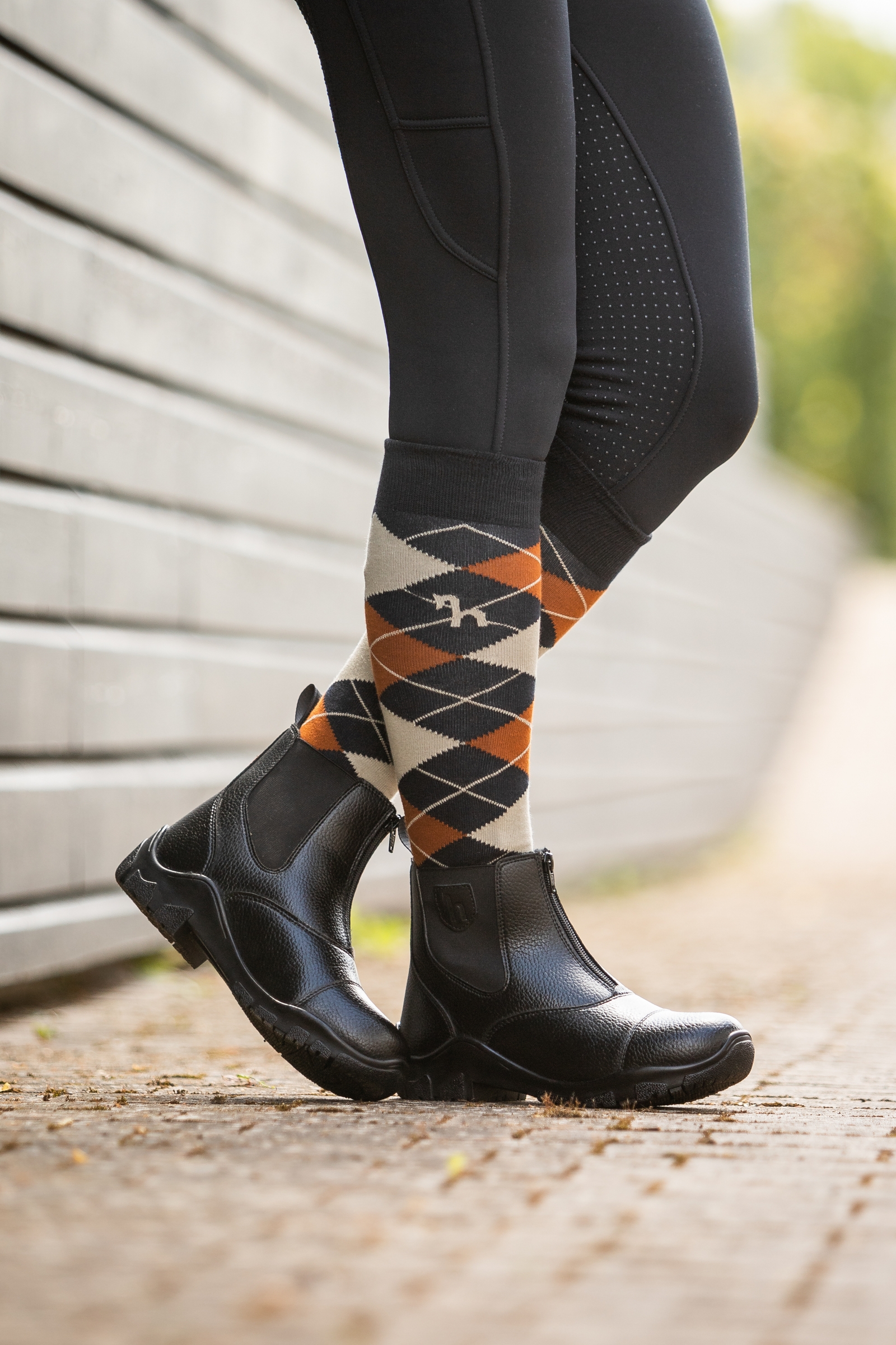 Horze Idaho PU-vinterjodhpurstøvler, damemodel