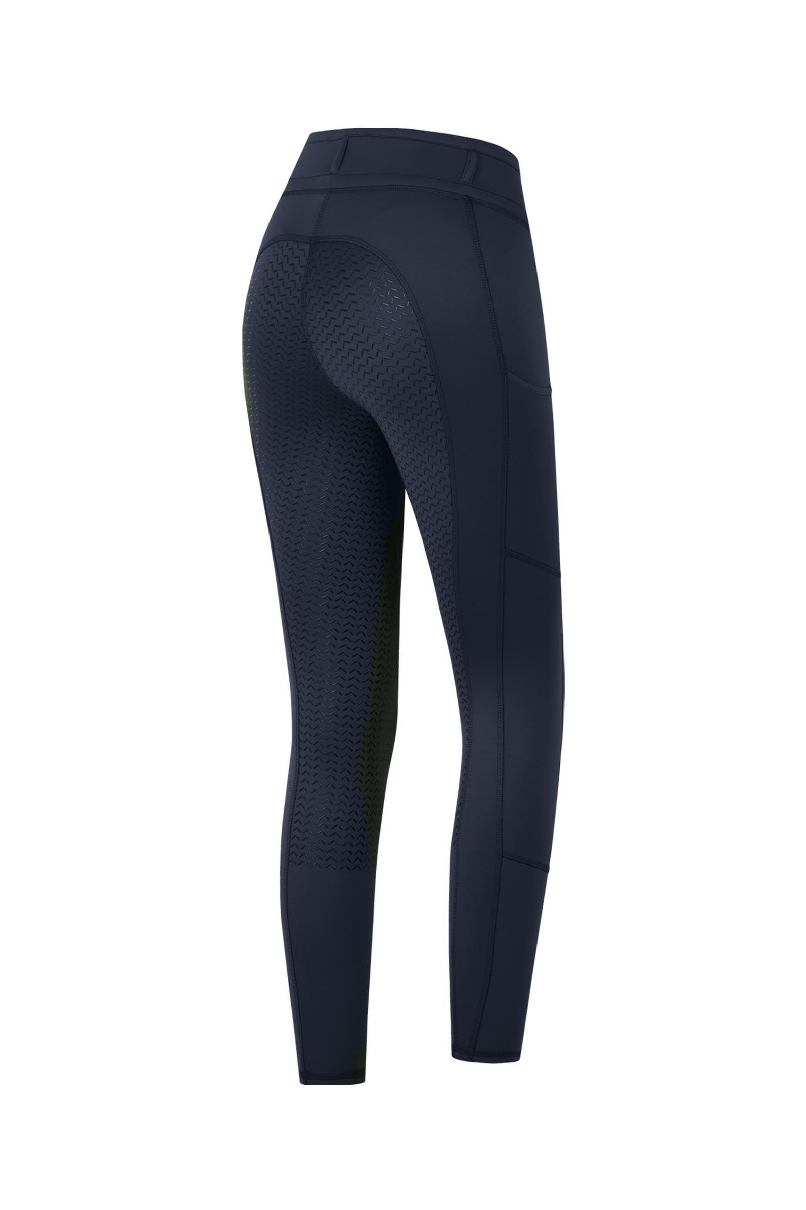 Night Blue ELT Ella Kids' rideleggings med fuldgrip