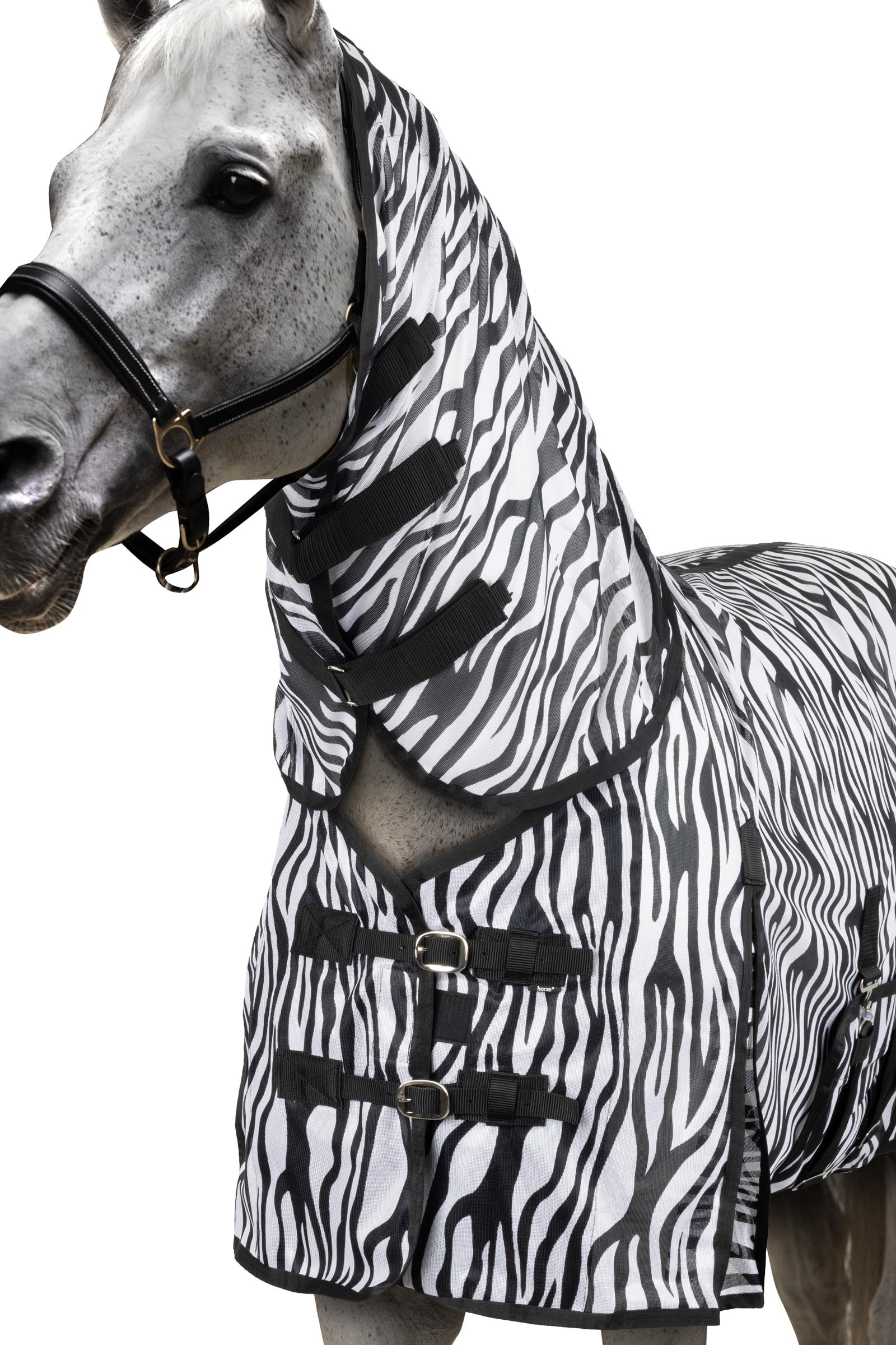 Horze Defender insektdækken med maveklap