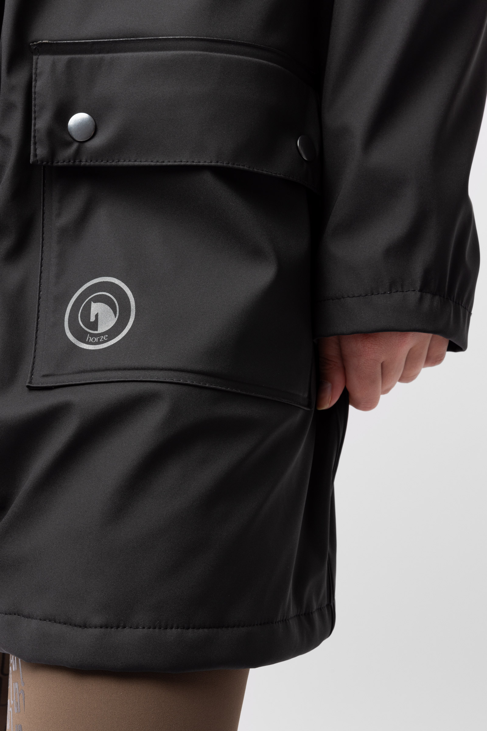 Horze Elise Regnjakke med polstret for