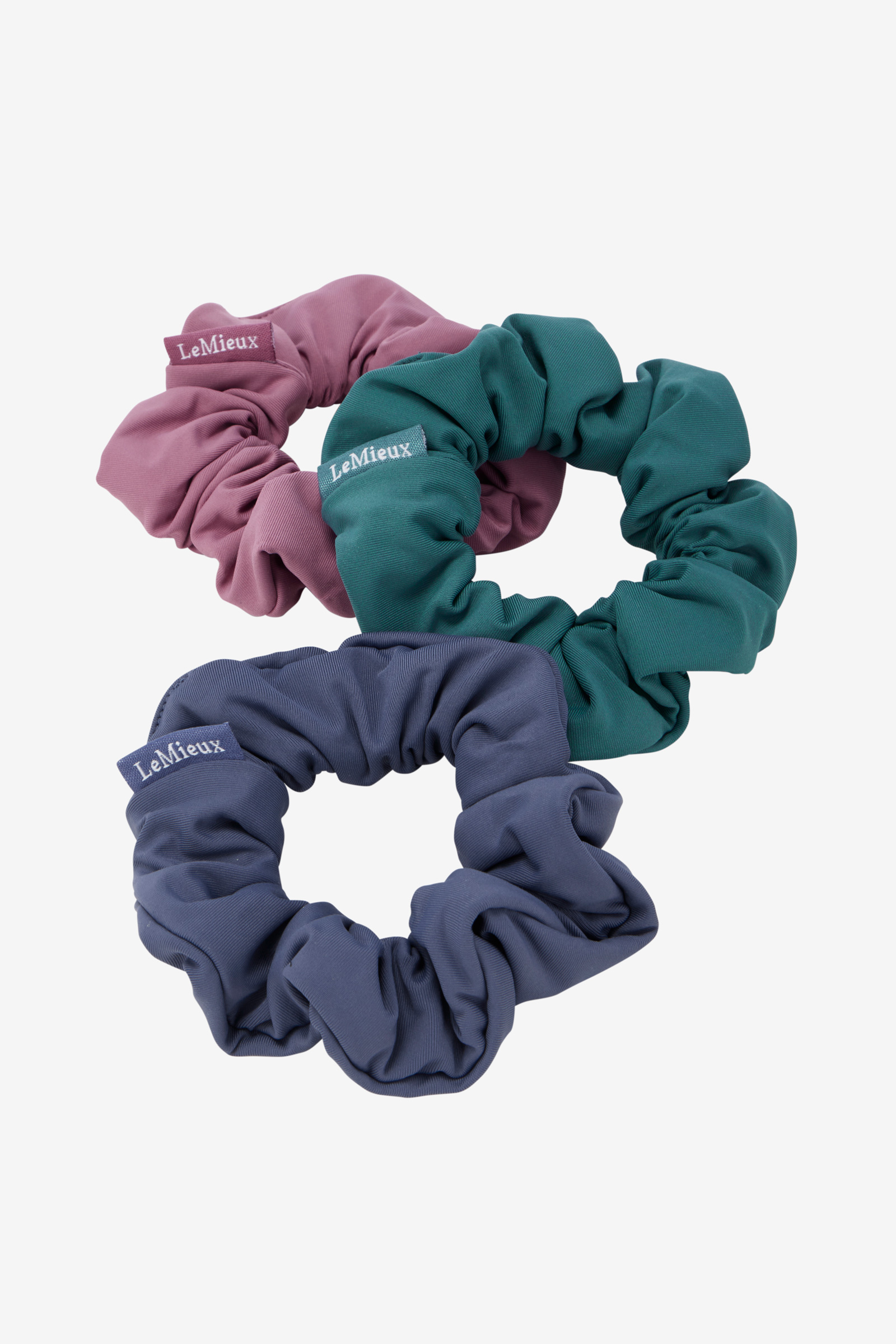 Multi LeMieux scrunchies 3 pak