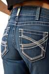 Ariat R.E.A.L. Mid Rise Stretch Ivy Stackable Straight Leg Dame jeans