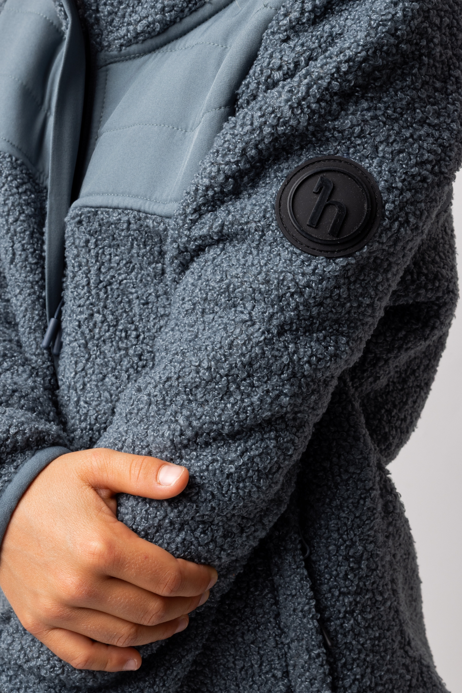 Horze Misha B&oslash;rns hybrid fleece jakke