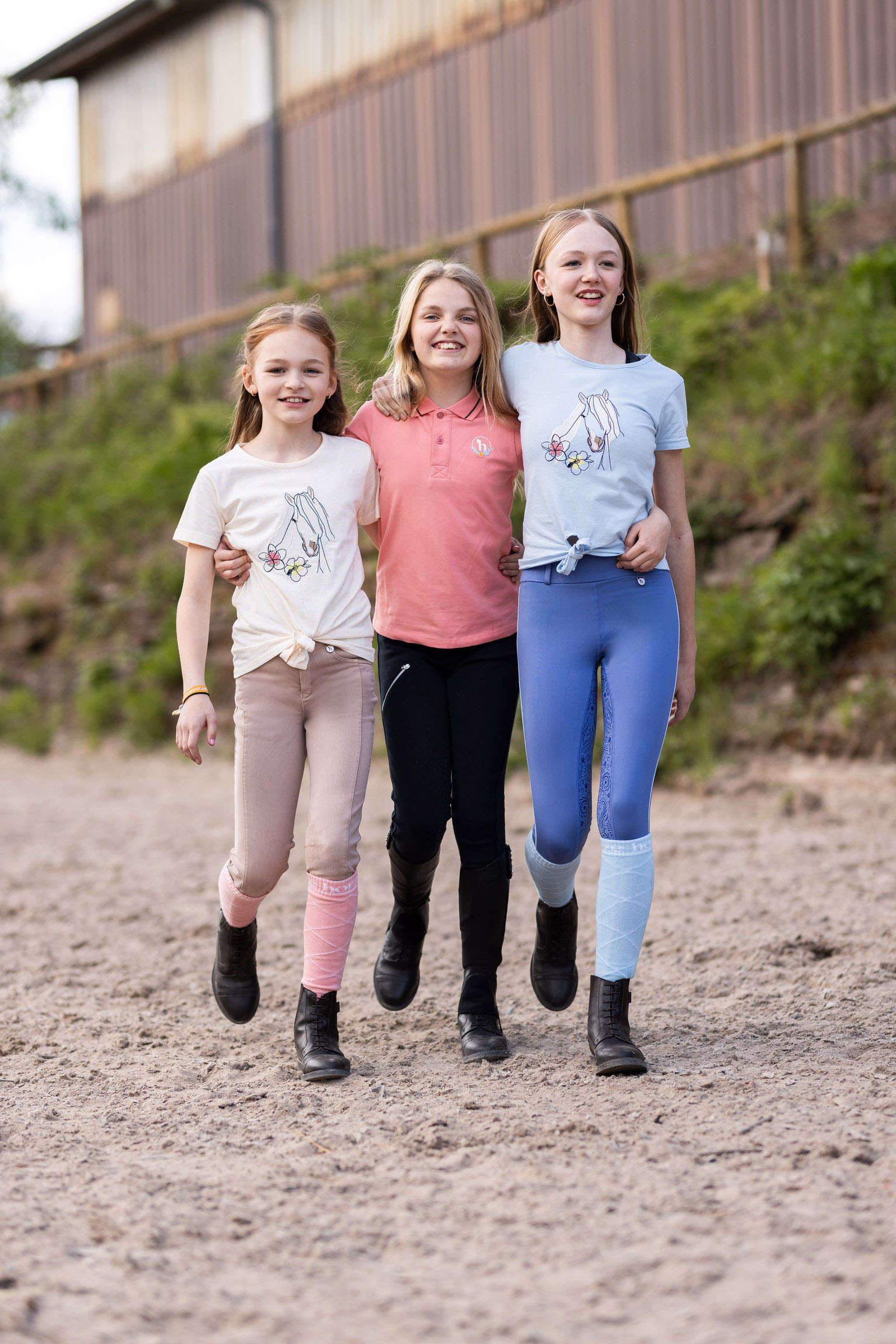 Horze Soena T-Shirt, b&oslash;rnemodel