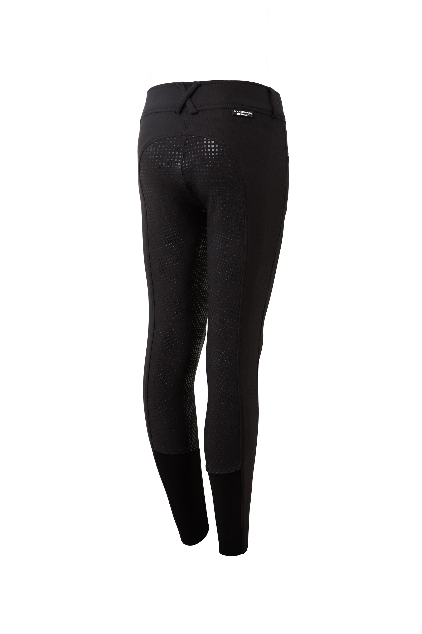 Horze Grand Prix ridebukser til b&oslash;rn med silikone-fulds&aelig;de