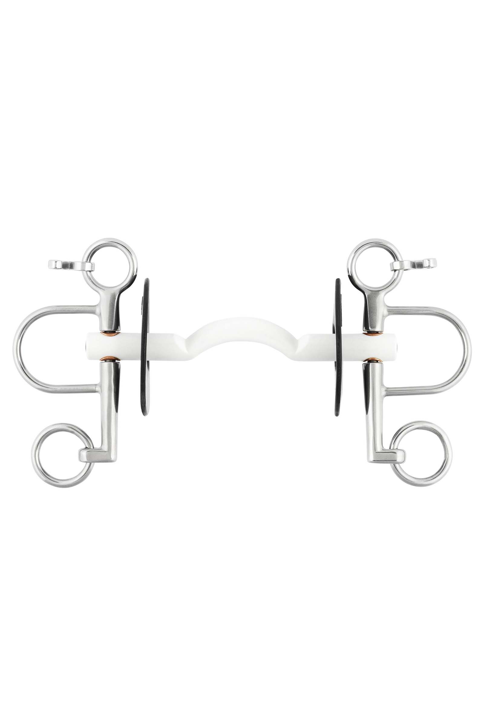 Sprenger Nathe Pelham Soft Mullen Mouth med Port, 15 mm, 5,5 cm Stænger