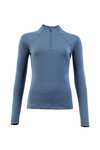 BR CLX dames langærmet zip up shirt