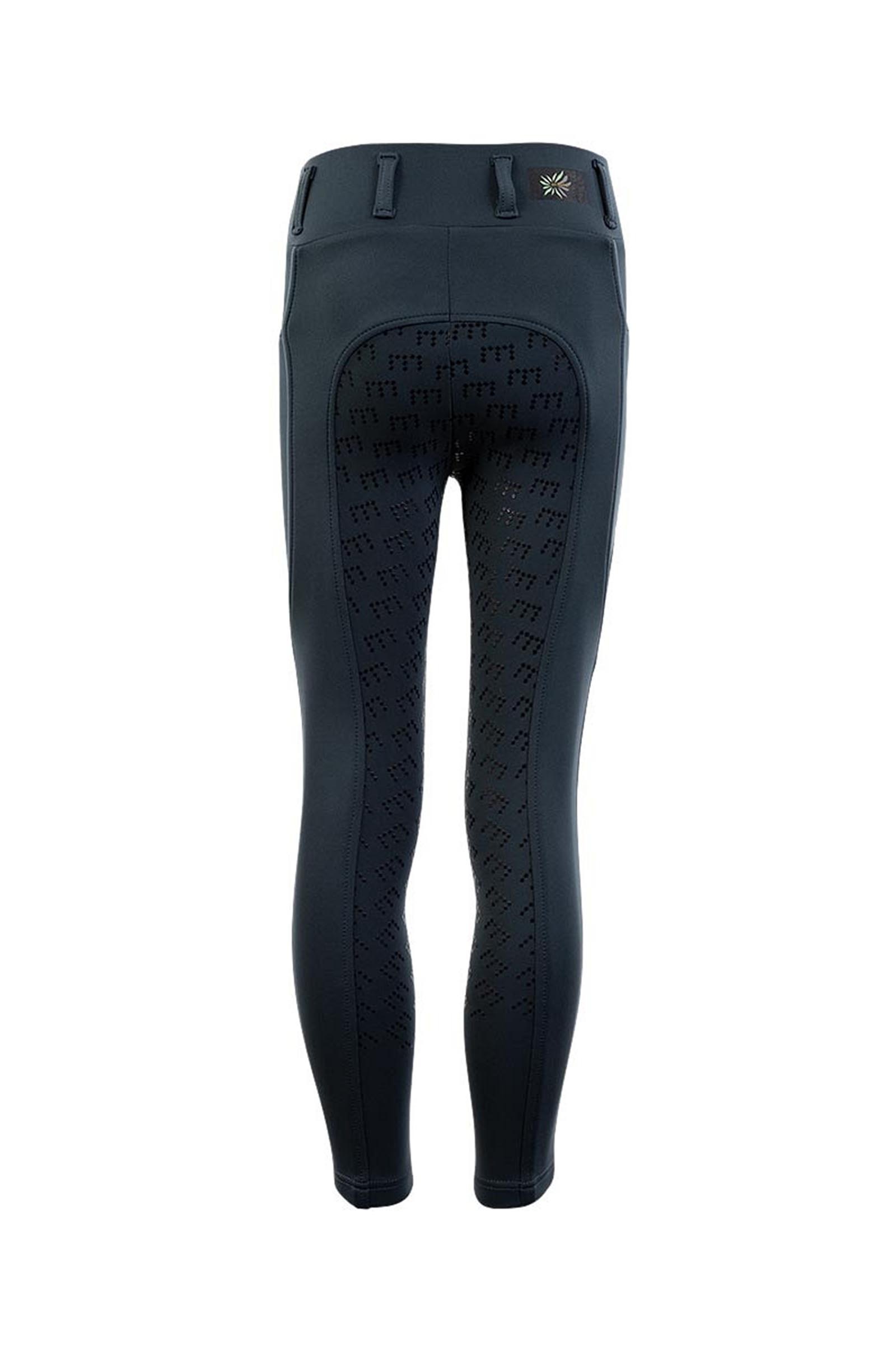 Midnight Navy BR Mini Kids riding treggings med silikonesæde
