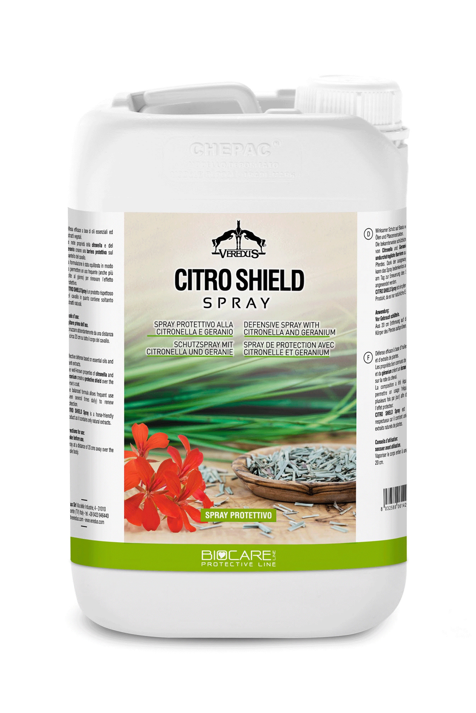 Veredus Citro Shield insektmiddel spray, 3000 ml