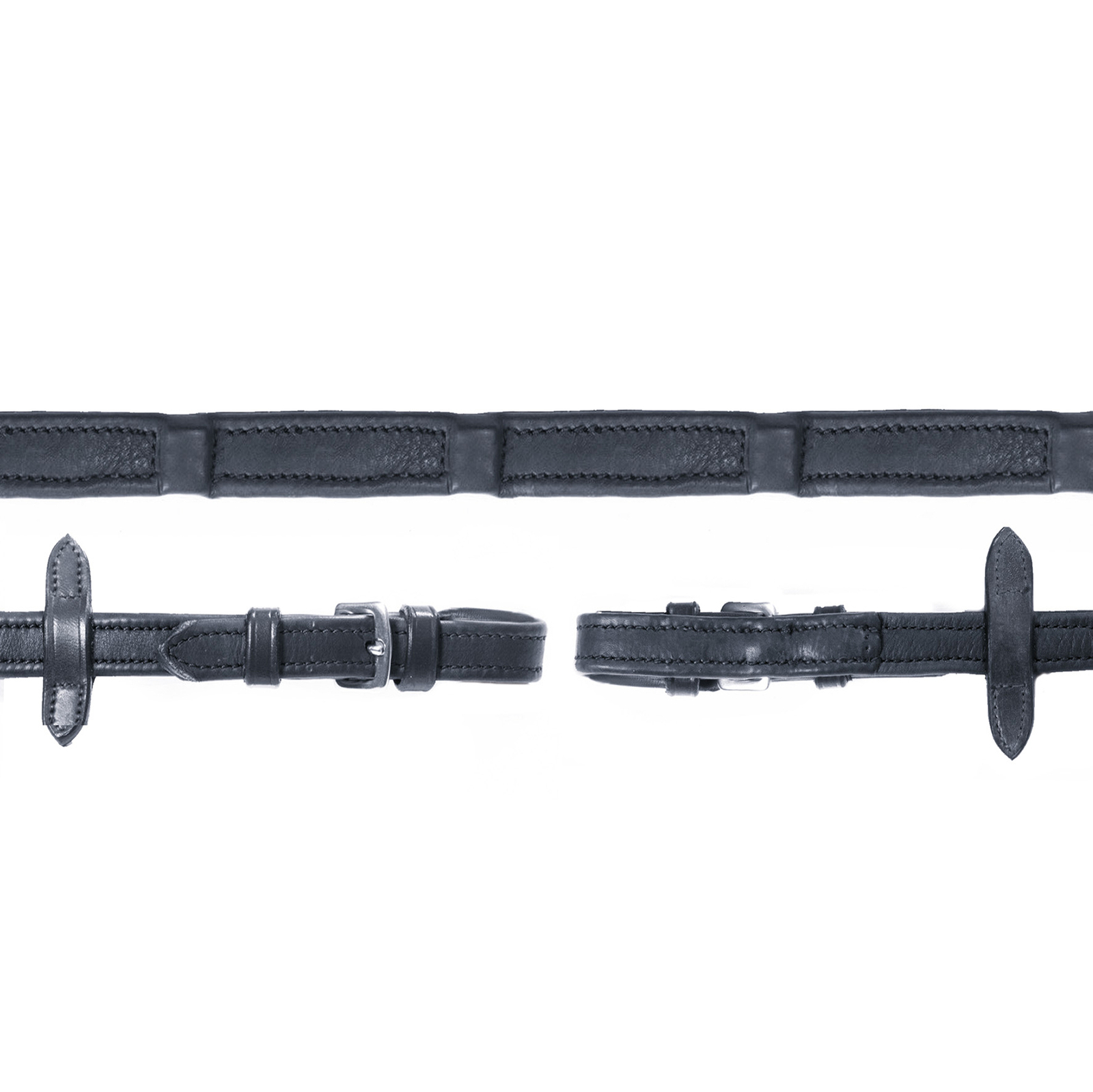 Black/Silver Schockem&ouml;hle Sports Durasoft Tyglar