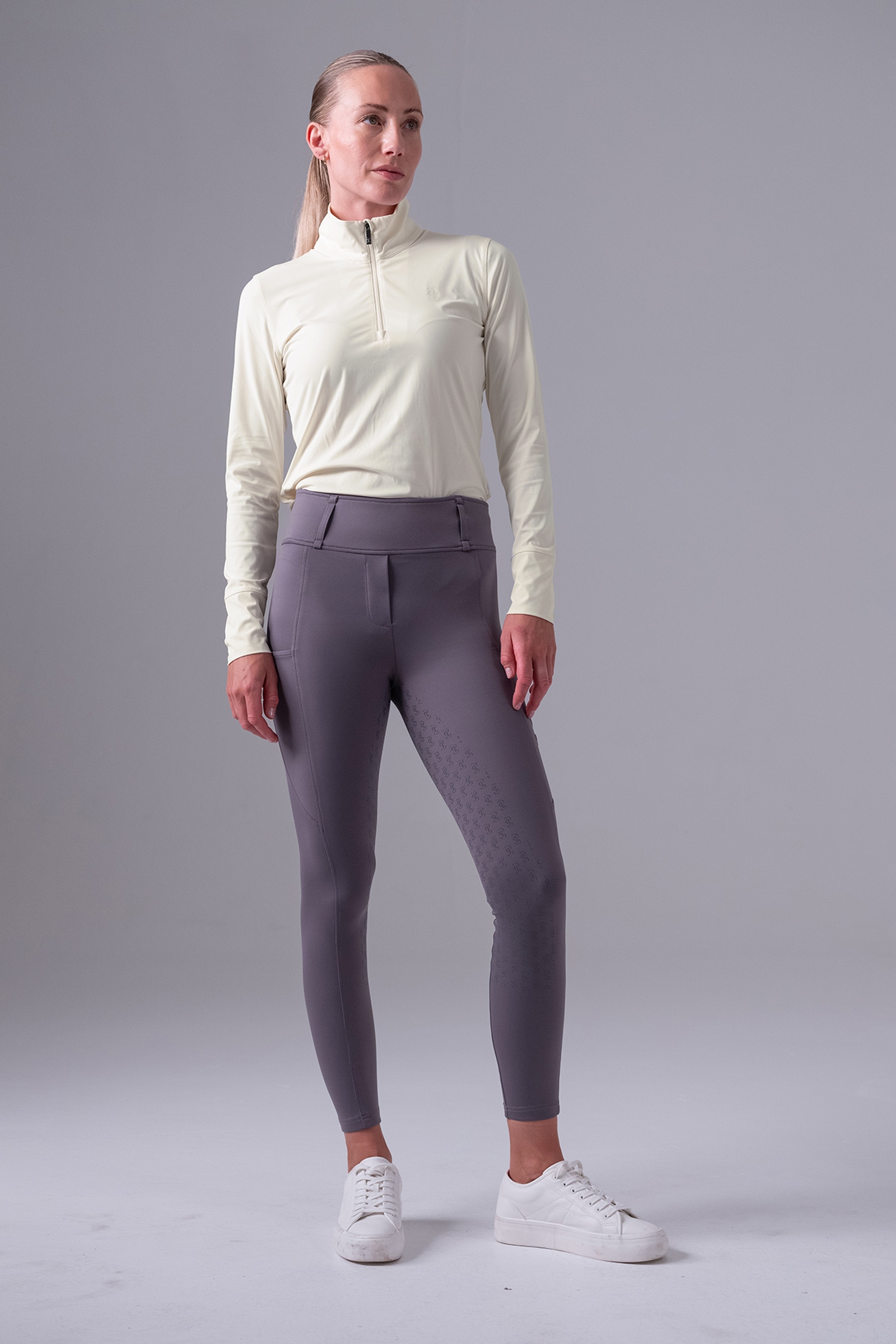 PS of Sweden Toska langærmet teknisk skjorte til kvinder