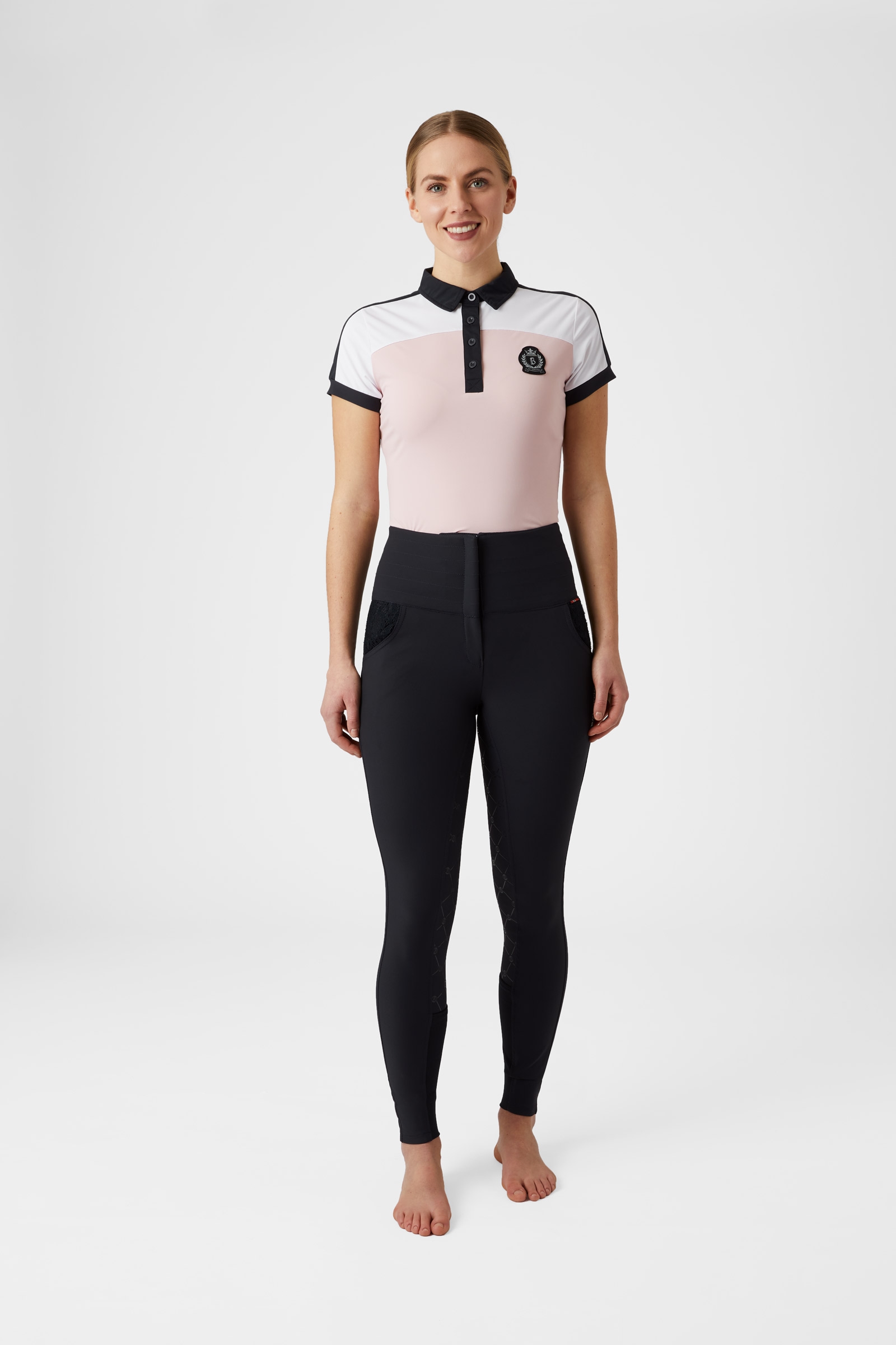 B Vertigo Natalia ridebukser med blondelommer, damemodel