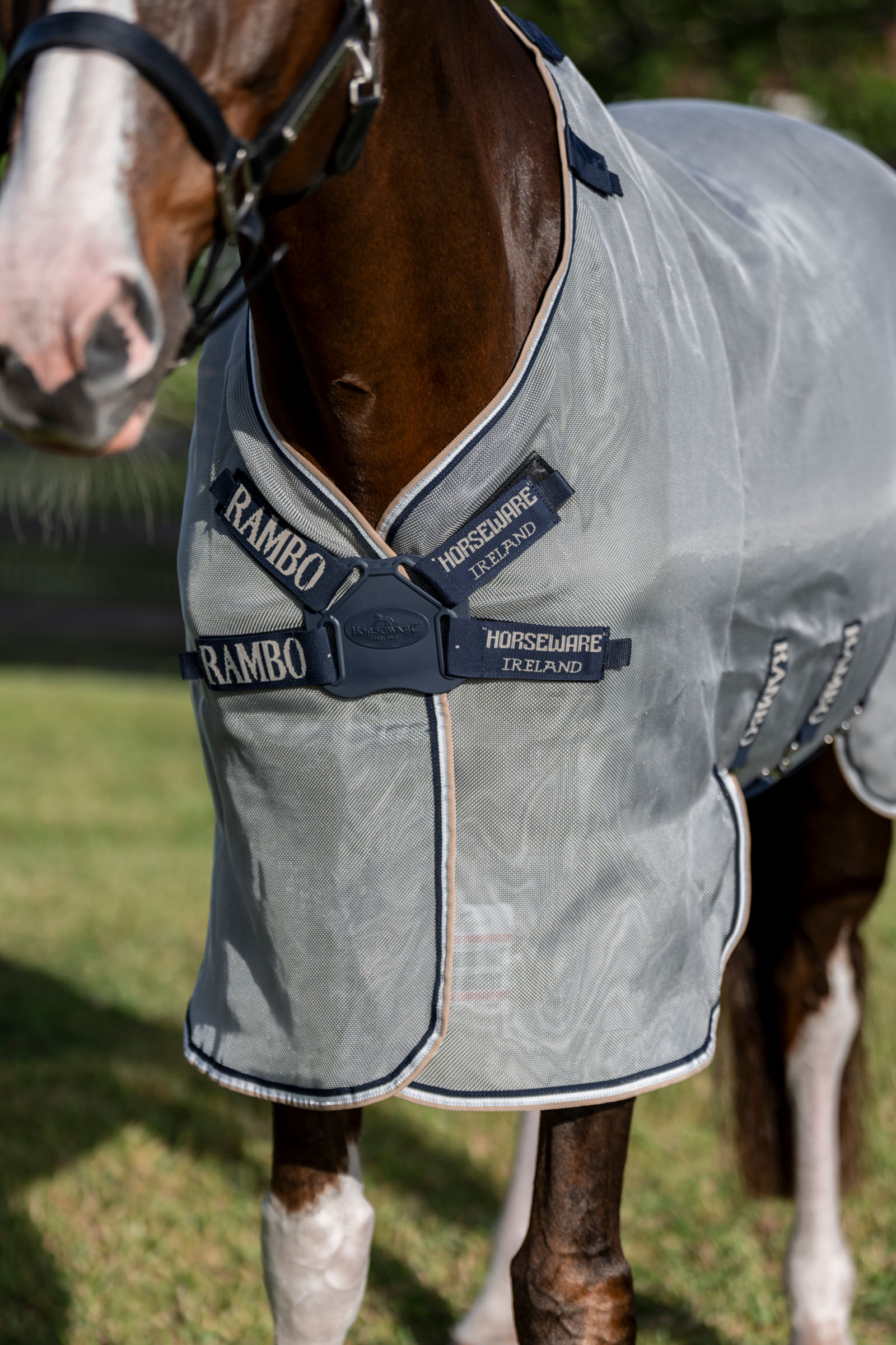 Horseware Rambo Protector Fieldsafe Plus d&aelig;kken