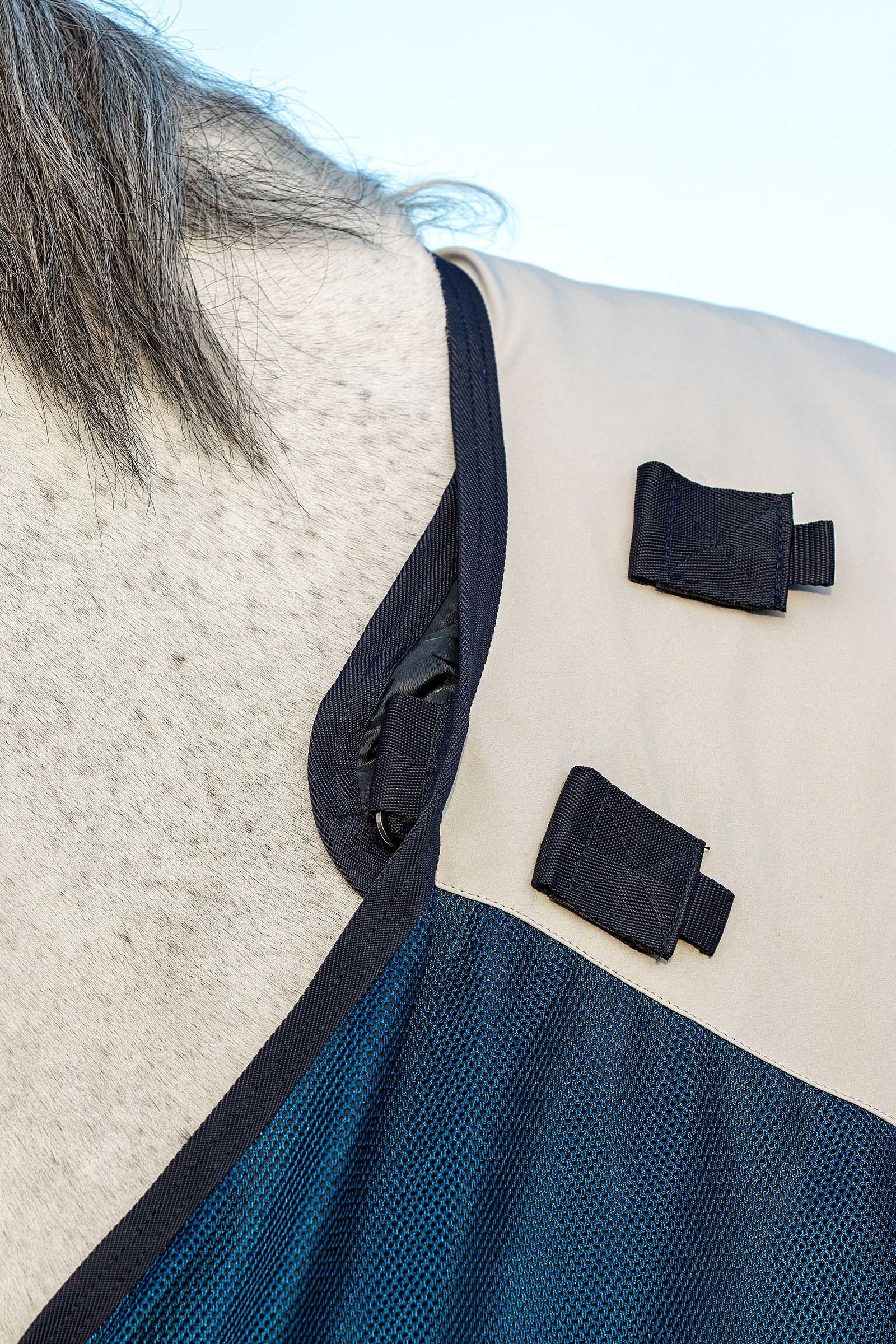 Horseware Rambo Summer Series uded&aelig;kken med foring og aftagelig halsdel, 100g