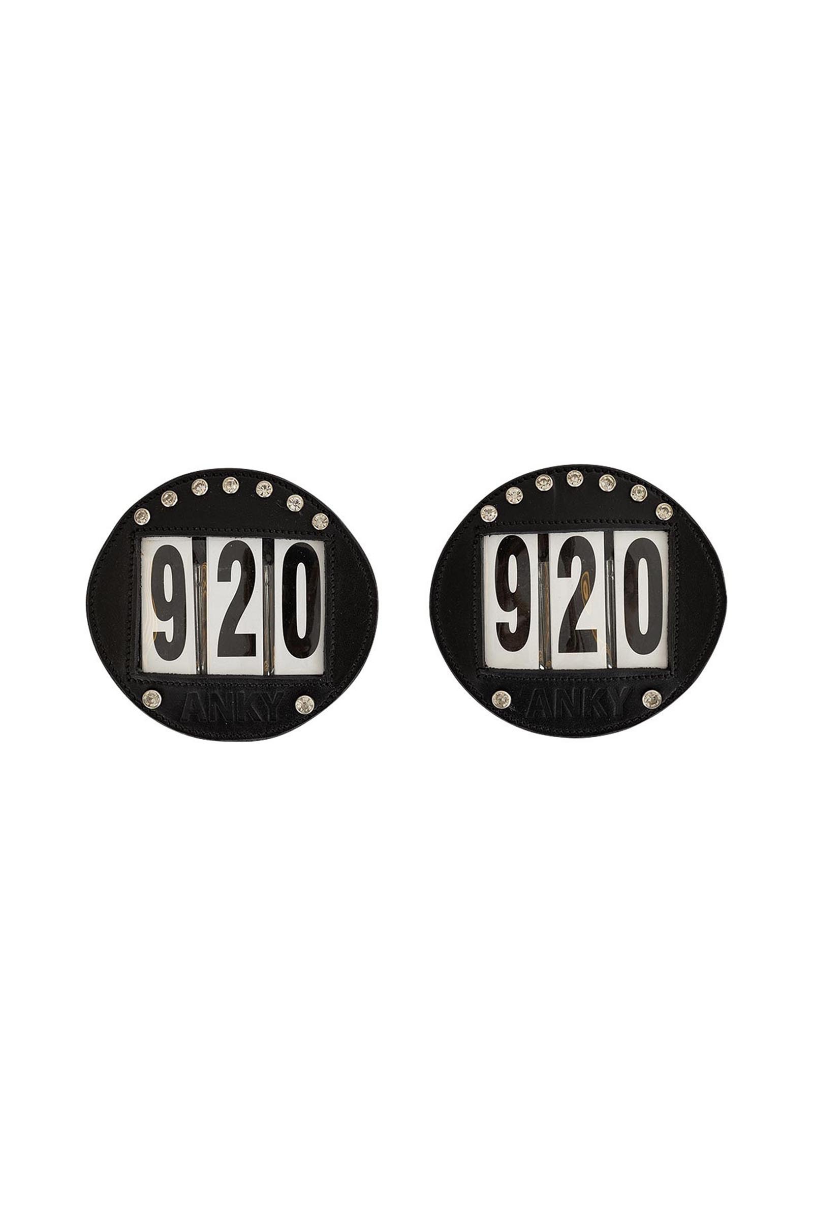 Black ANKY Competition Startnummer Holder (Par)