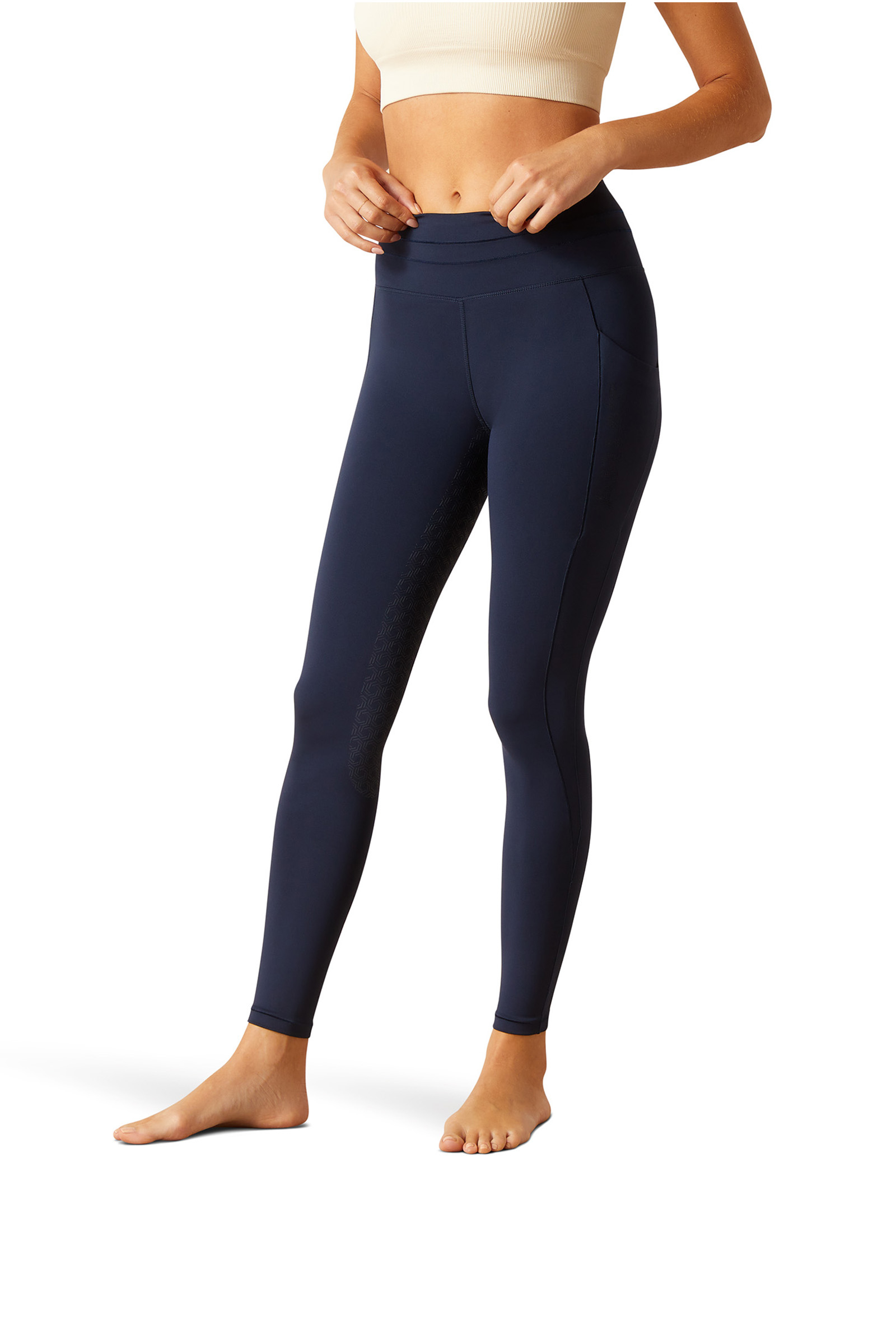 Navy Eclipse Ariat Eos 2.0 dame-ridetights med fuldt grip  