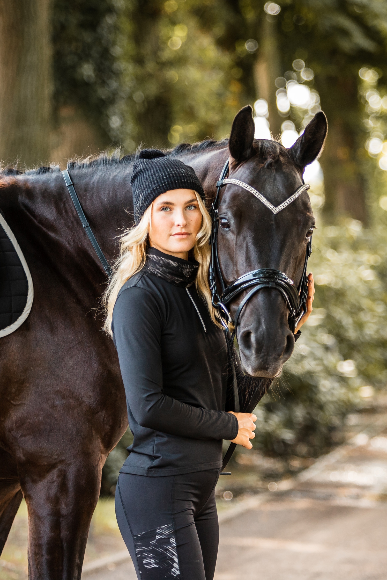 Horze Luminox Functional Lang&aelig;rmet Bluse, damemodel