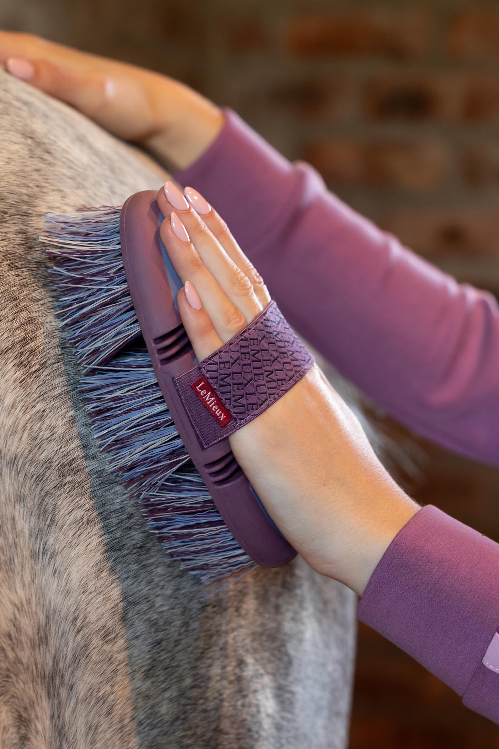 LeMieux Flexi Flicky b&oslash;rste