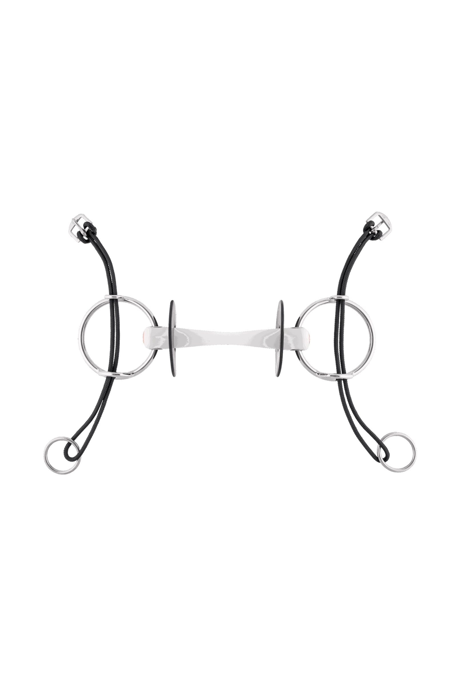 Sprenger Nathe Gag Bid 20mm m/ Fleksibelt Mullen Mouth (70mm ring)