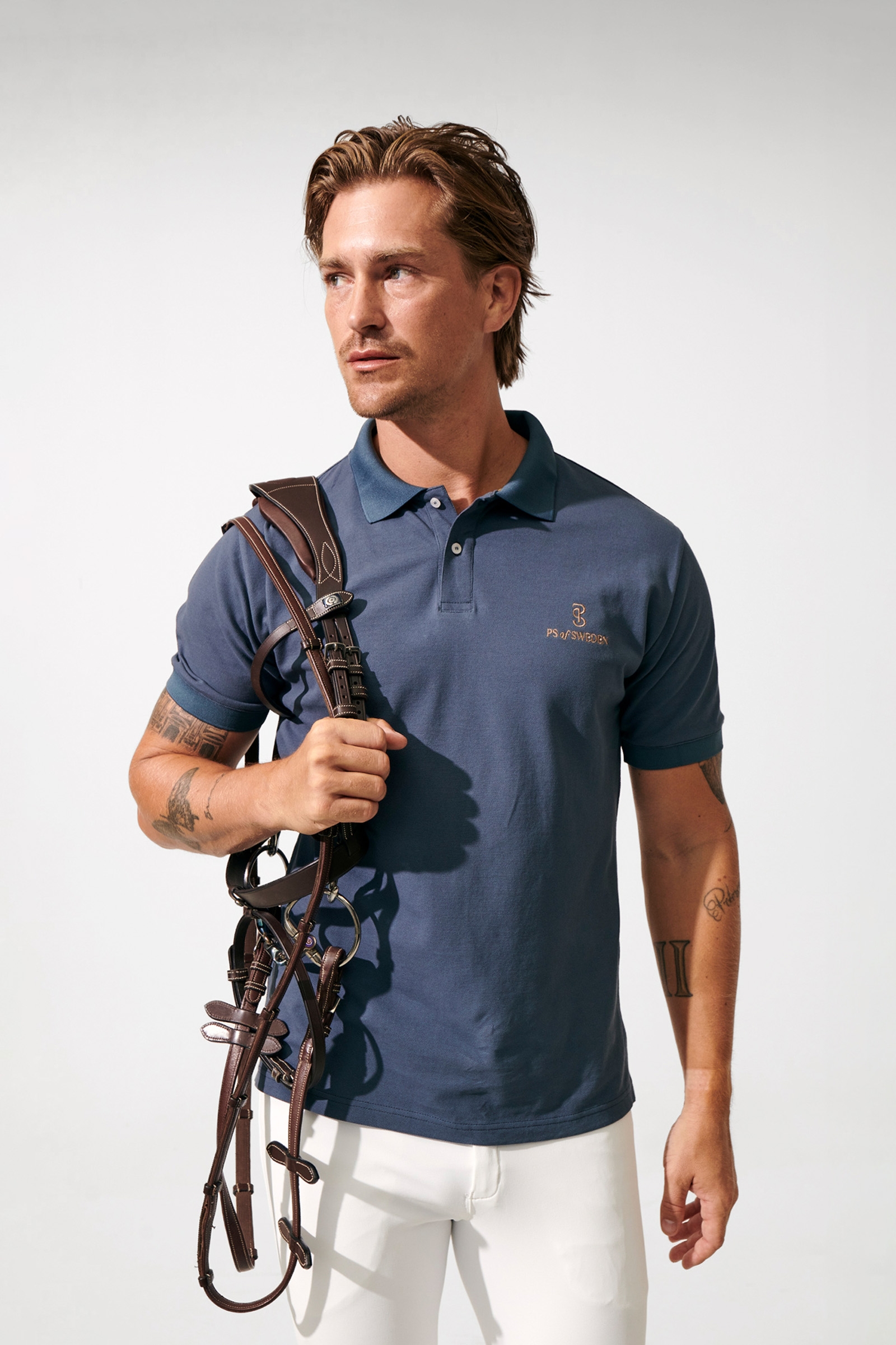 PS of Sweden Lucas herre piqu&eacute; Polotr&oslash;je