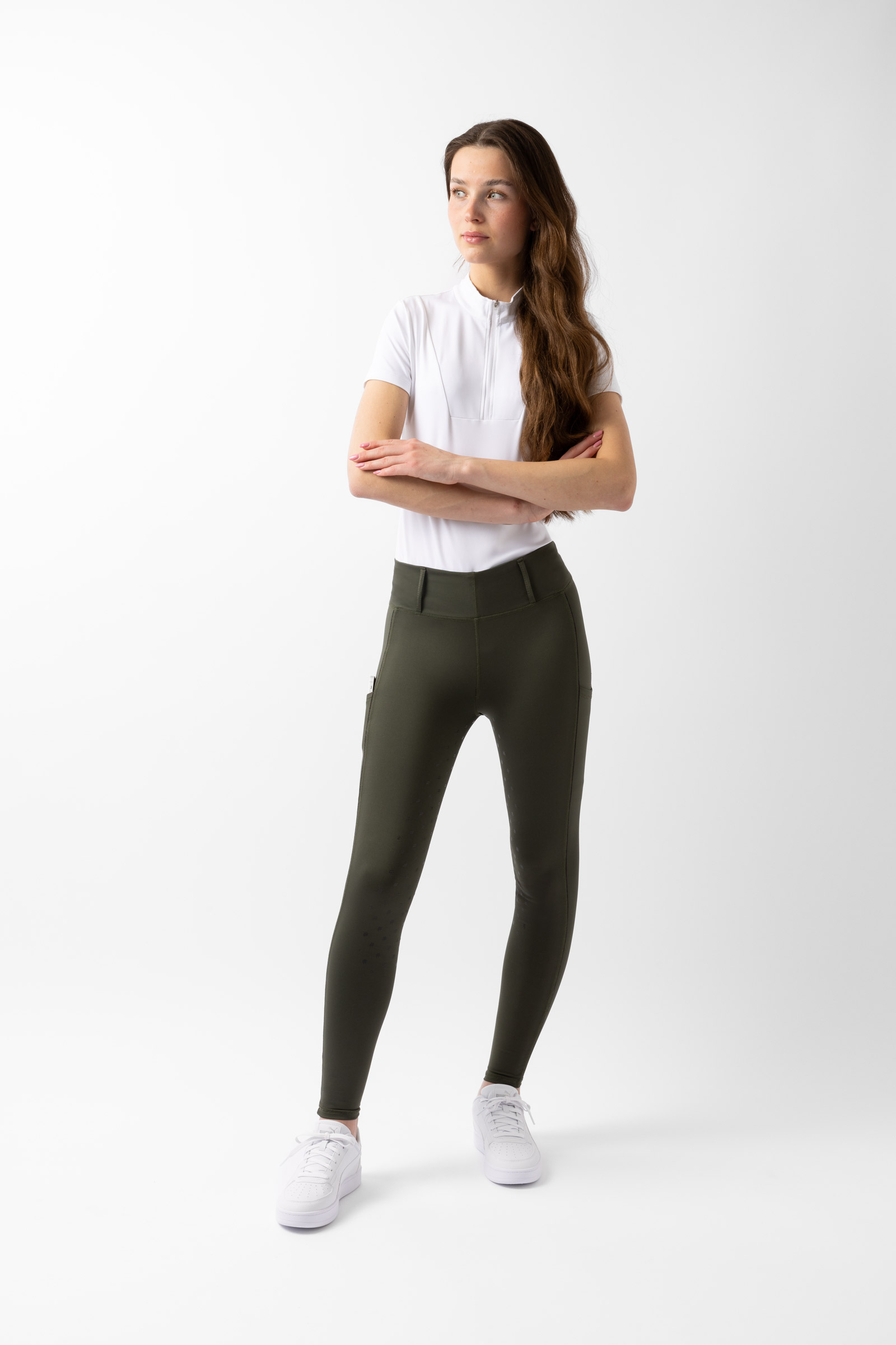 Horze Young Rider AYA H&oslash;jtaljede Tights, damemodel
