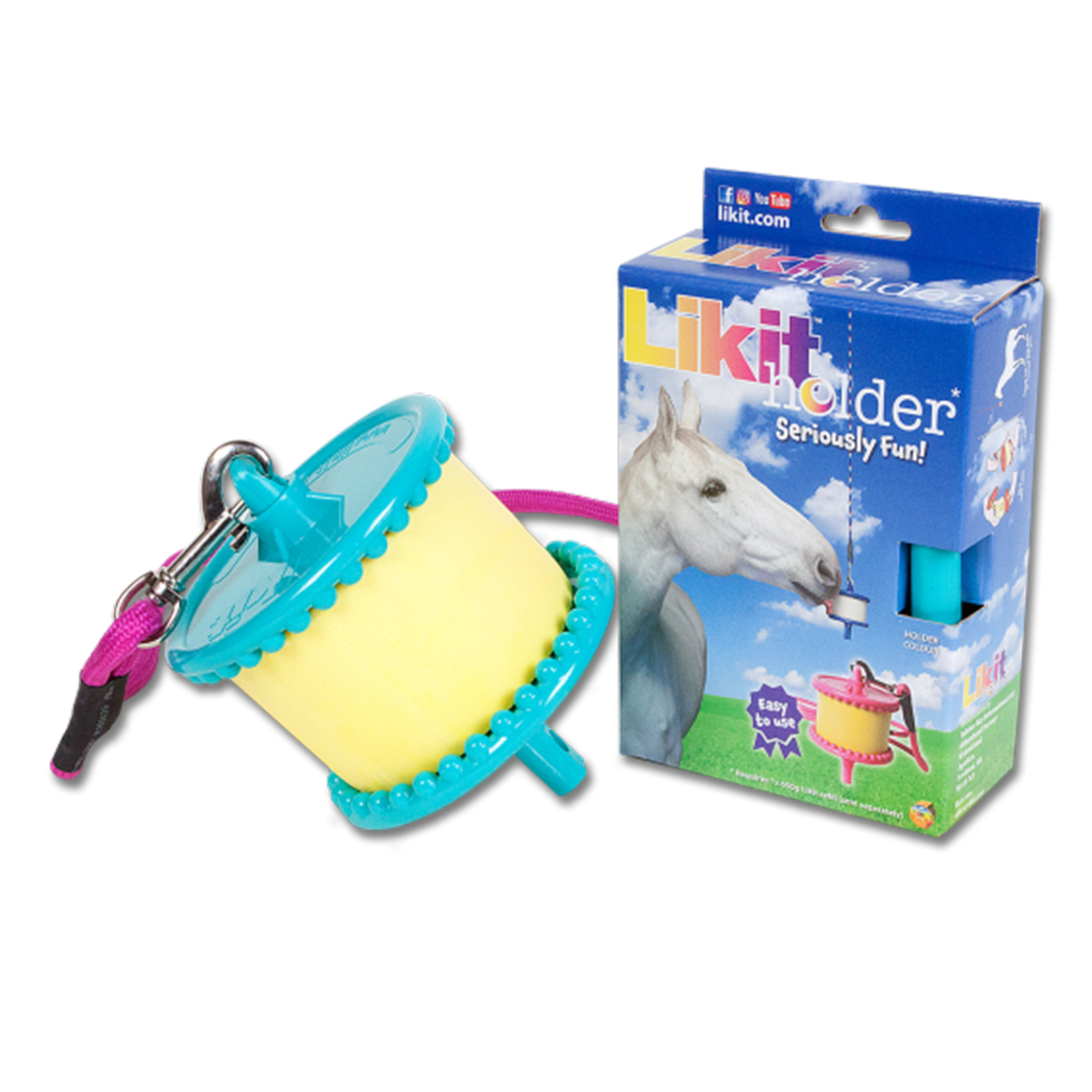 Turquoise Blue Likit-holder