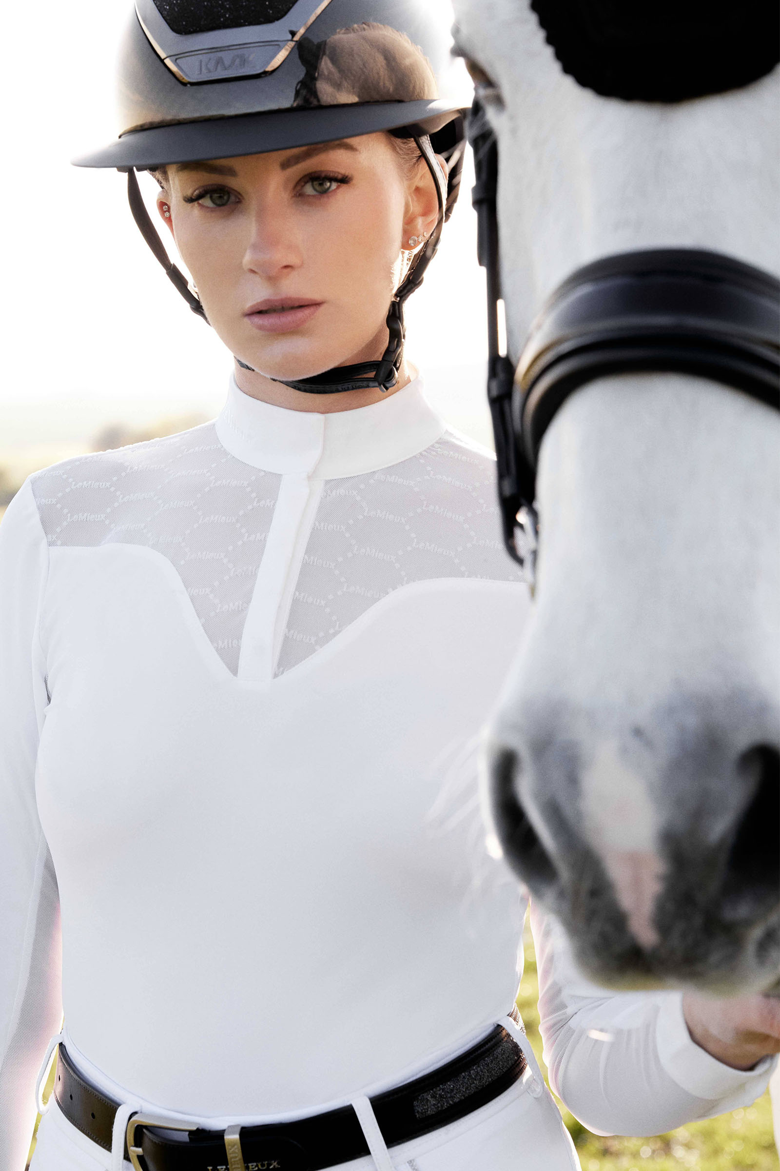 LeMieux Emily langærmet stævneskjorte