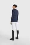 Tommy Hilfiger Equestrian langærmet stævnebluse, damemodel