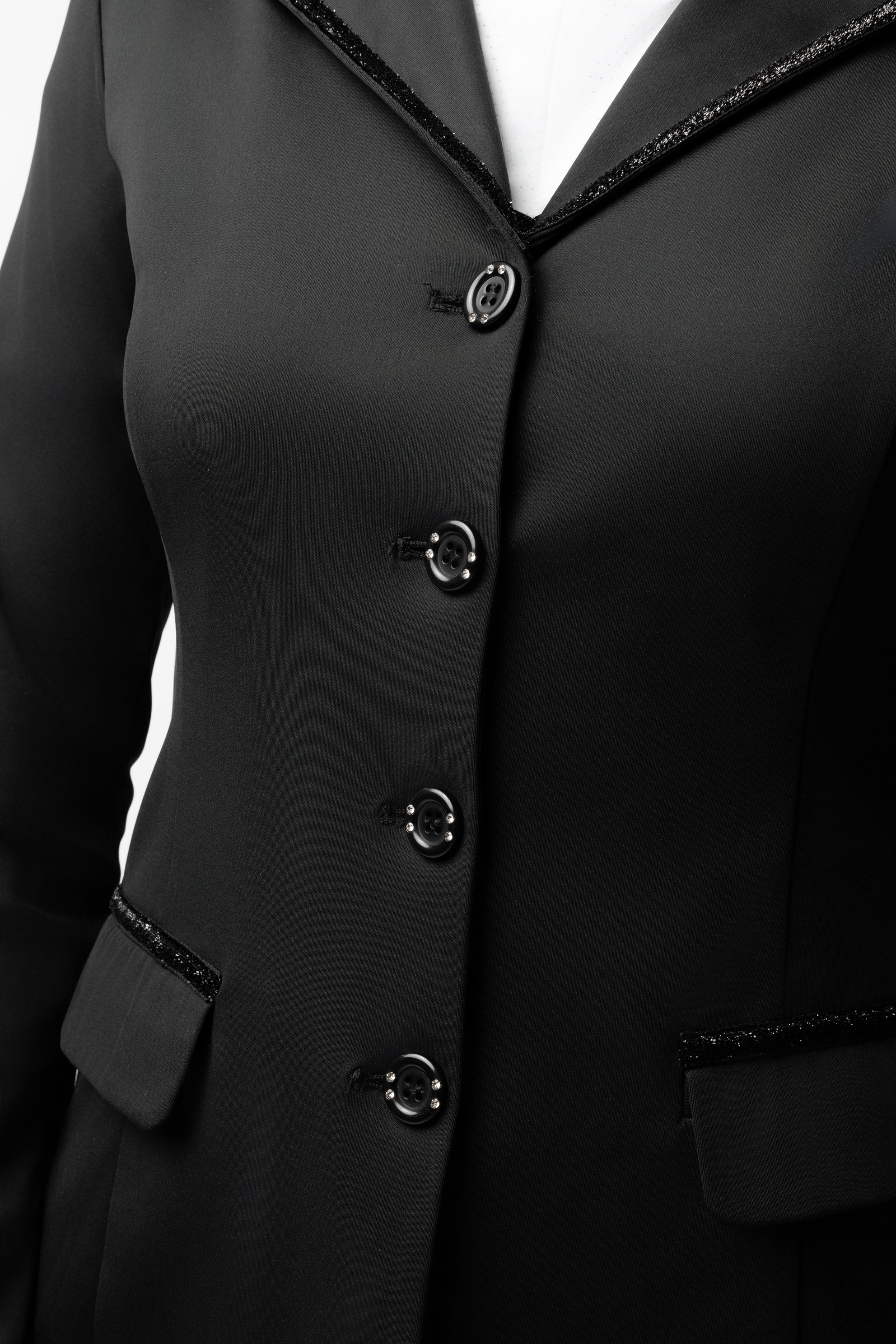 Horze Ada Dame st&aelig;vnejakke med glimmer