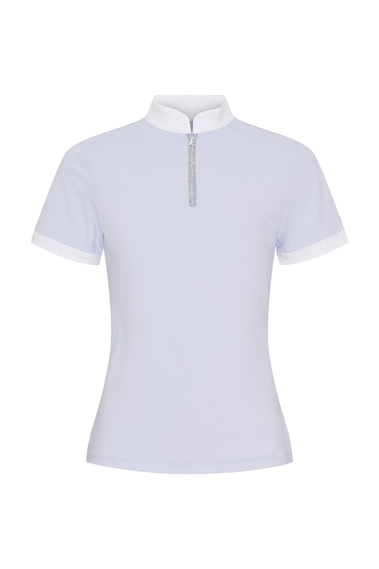 Xenon Blue Catago Nice Women's Half Zip Show Shirt