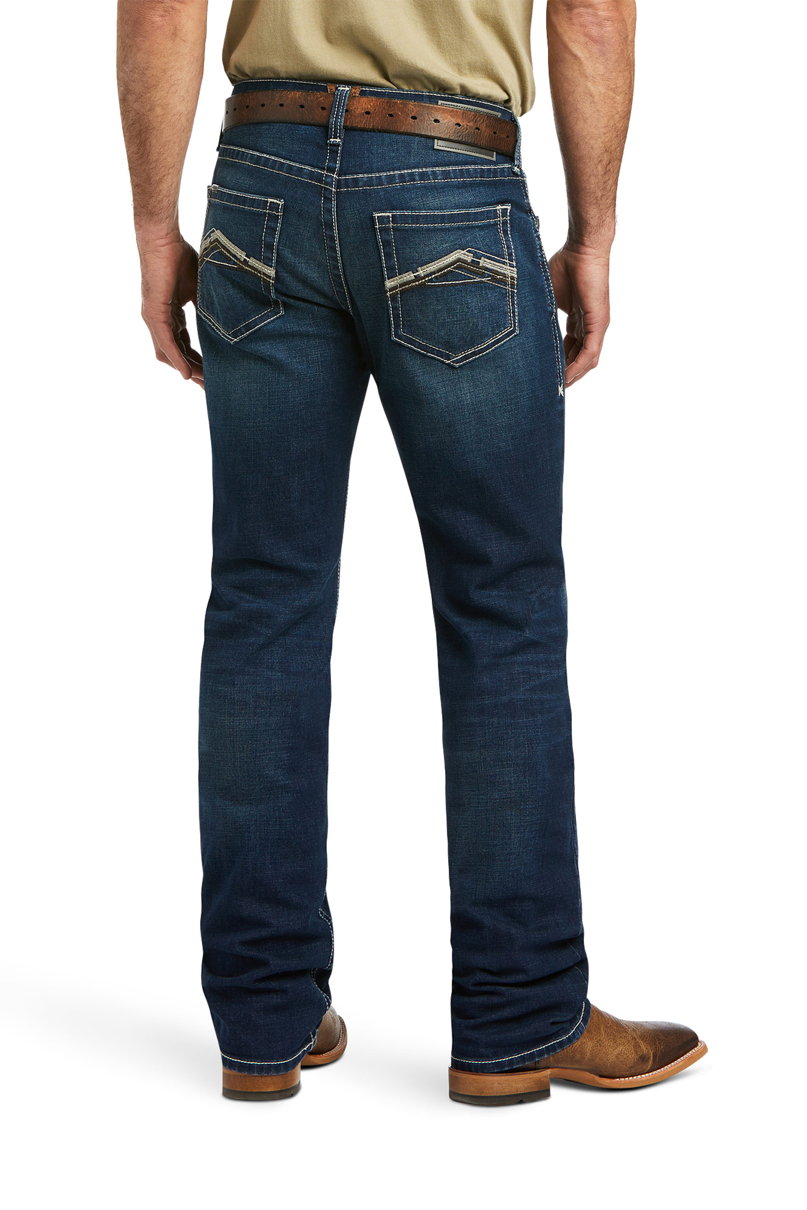 Ariat M5 Straight Stretch Remming stackable jeans med lige ben