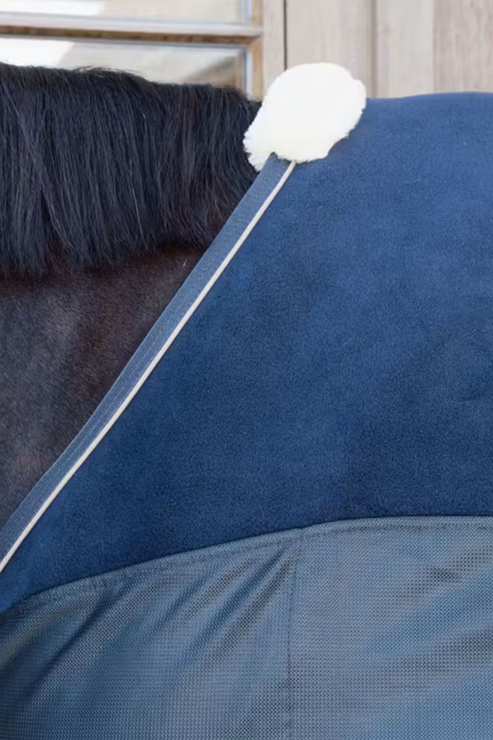 Kentucky Horsewear fleece-mesh k&oslash;led&aelig;kken combo