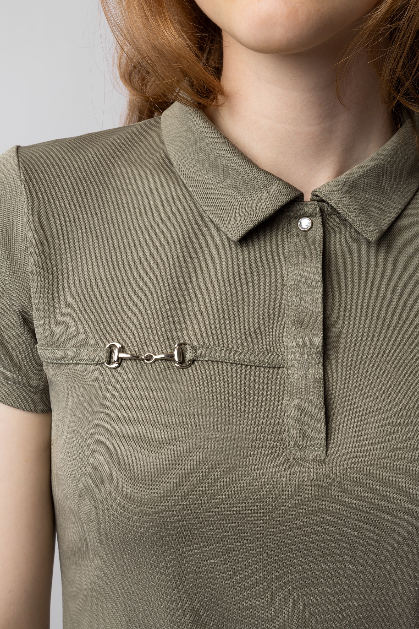 Horze Denise funktionel, kortærmet poloshirt, damemodel