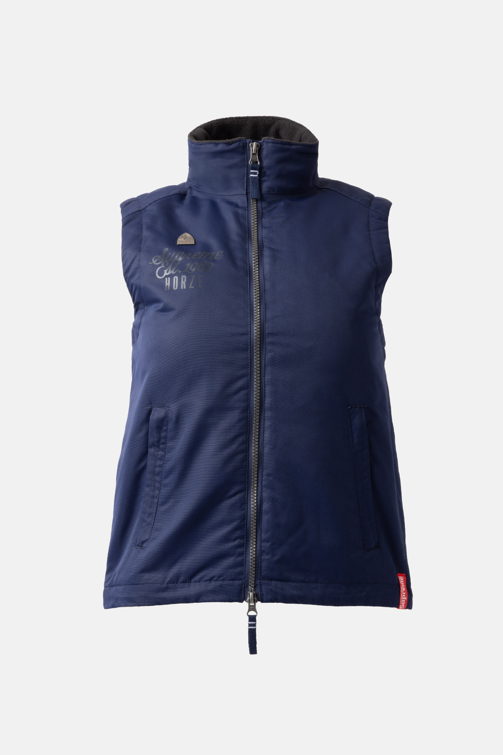 Peacoat Dark Blue Horze Lino Unisex Club Ridevest til b&oslash;rn