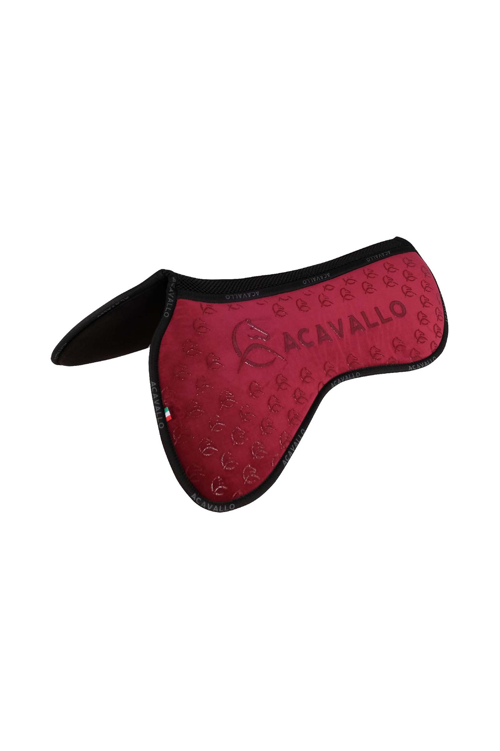 Wine Red Acavallo Spine Free Close Contact Memory Foam Pad med silikonegrip