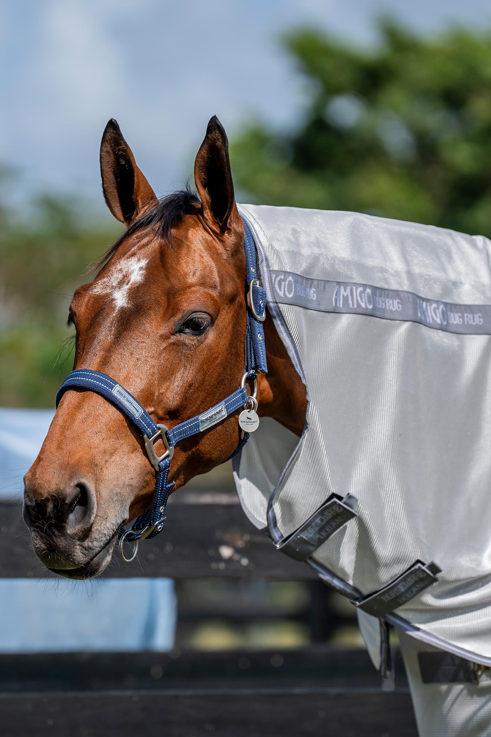 Horseware Amigo halsdel til flued&aelig;kken, UV-beskyttelse
