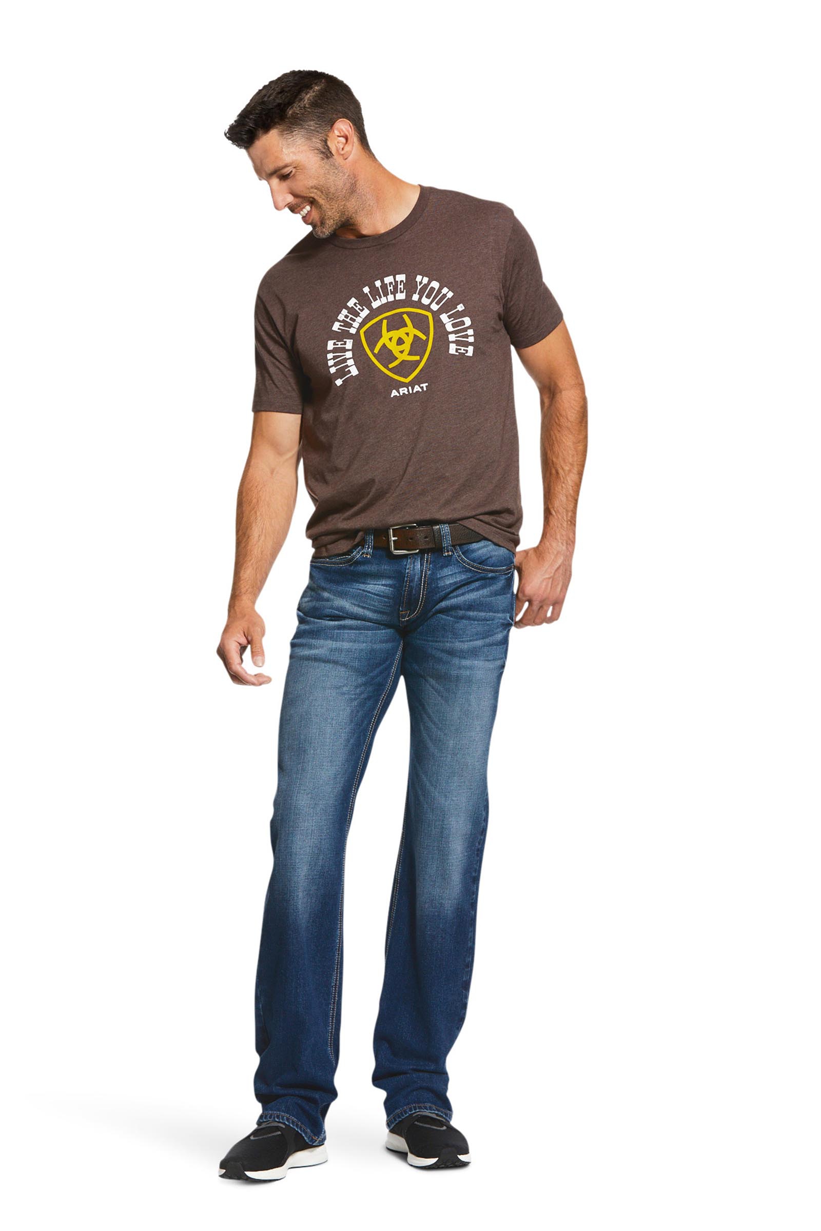 Ariat Nassau M7 Rocker Herre jeans med lige ben