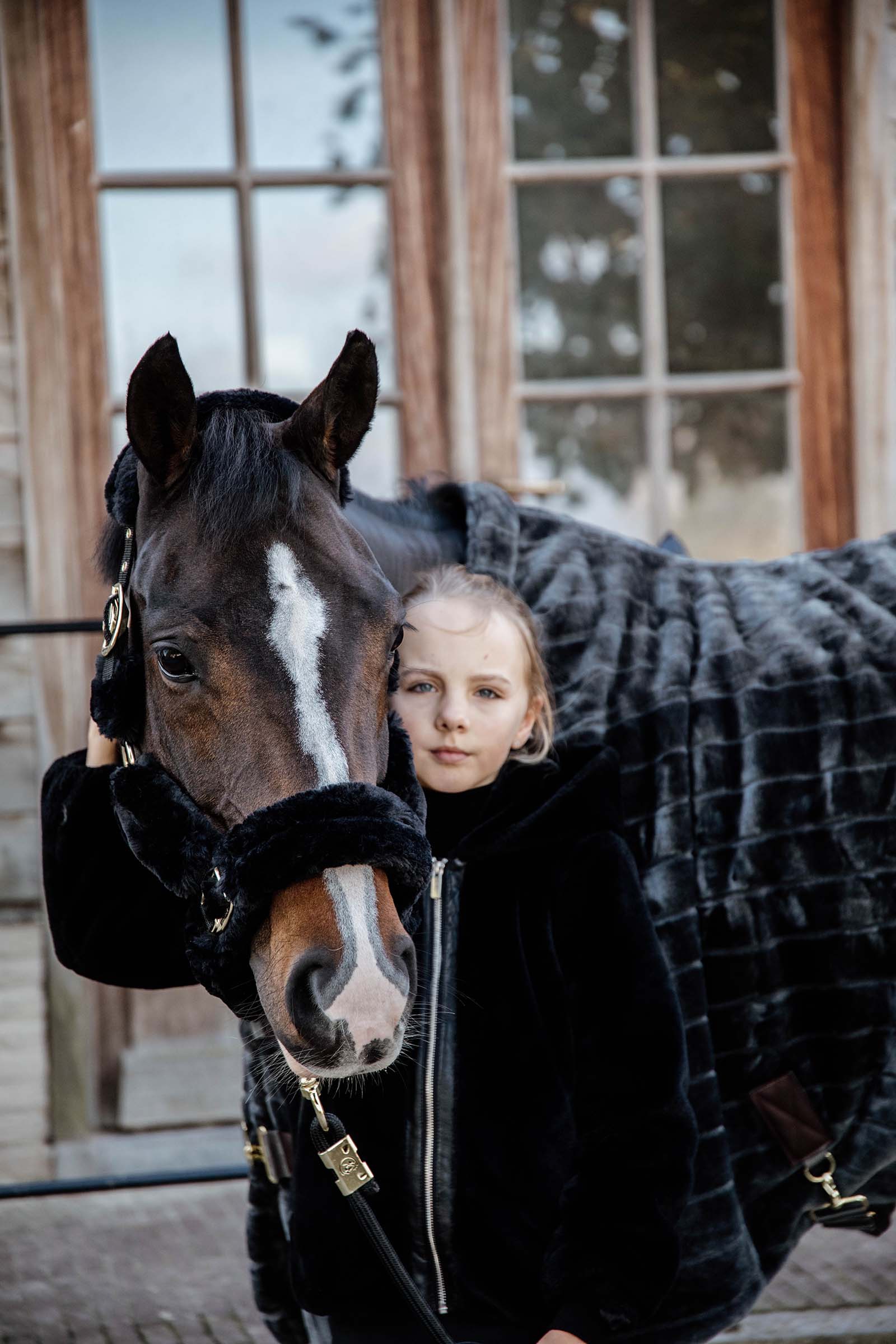 Kentucky Horsewear lammeskindsgrime, transport