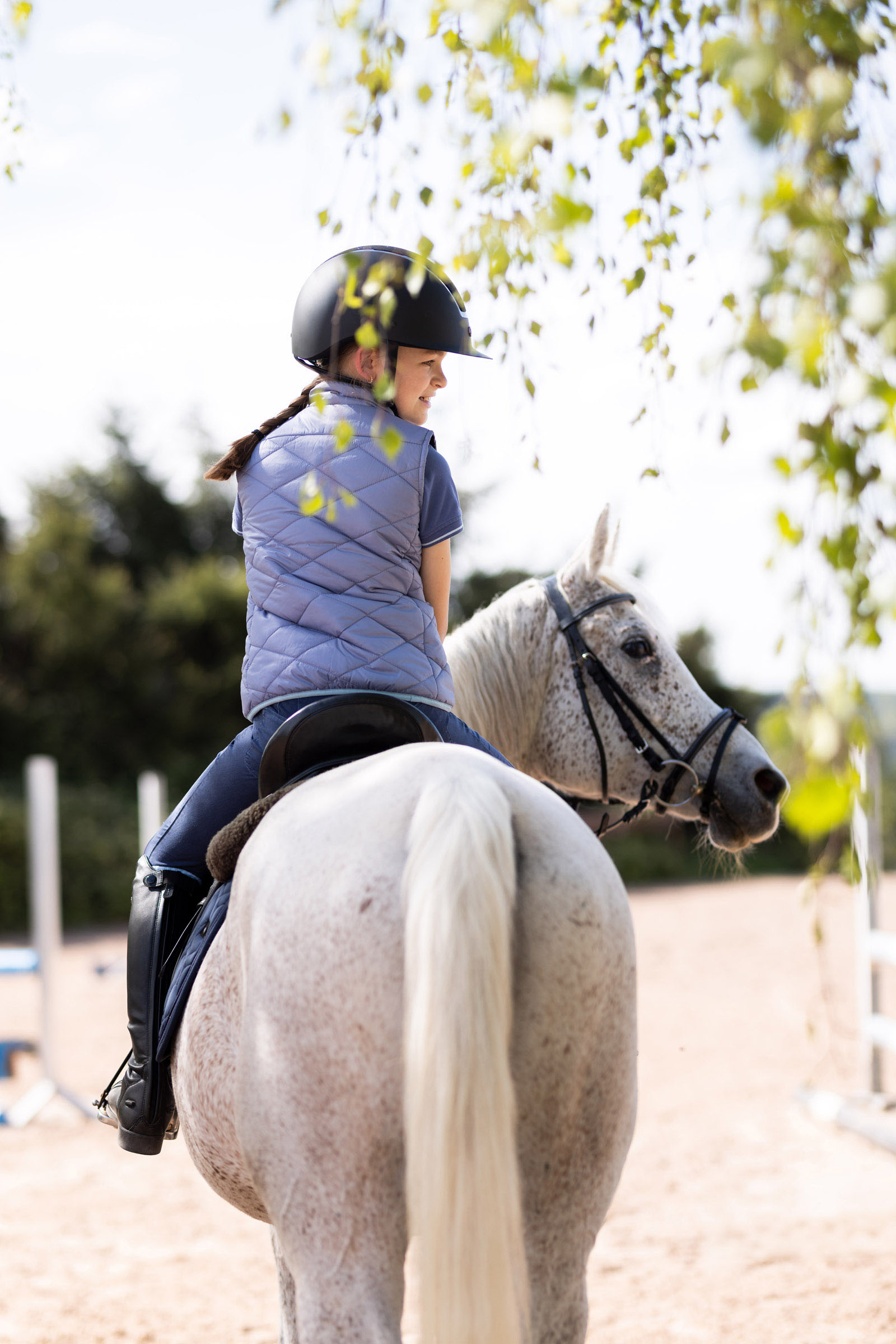 Horze Selina Ridevest. b&oslash;rnemodel
