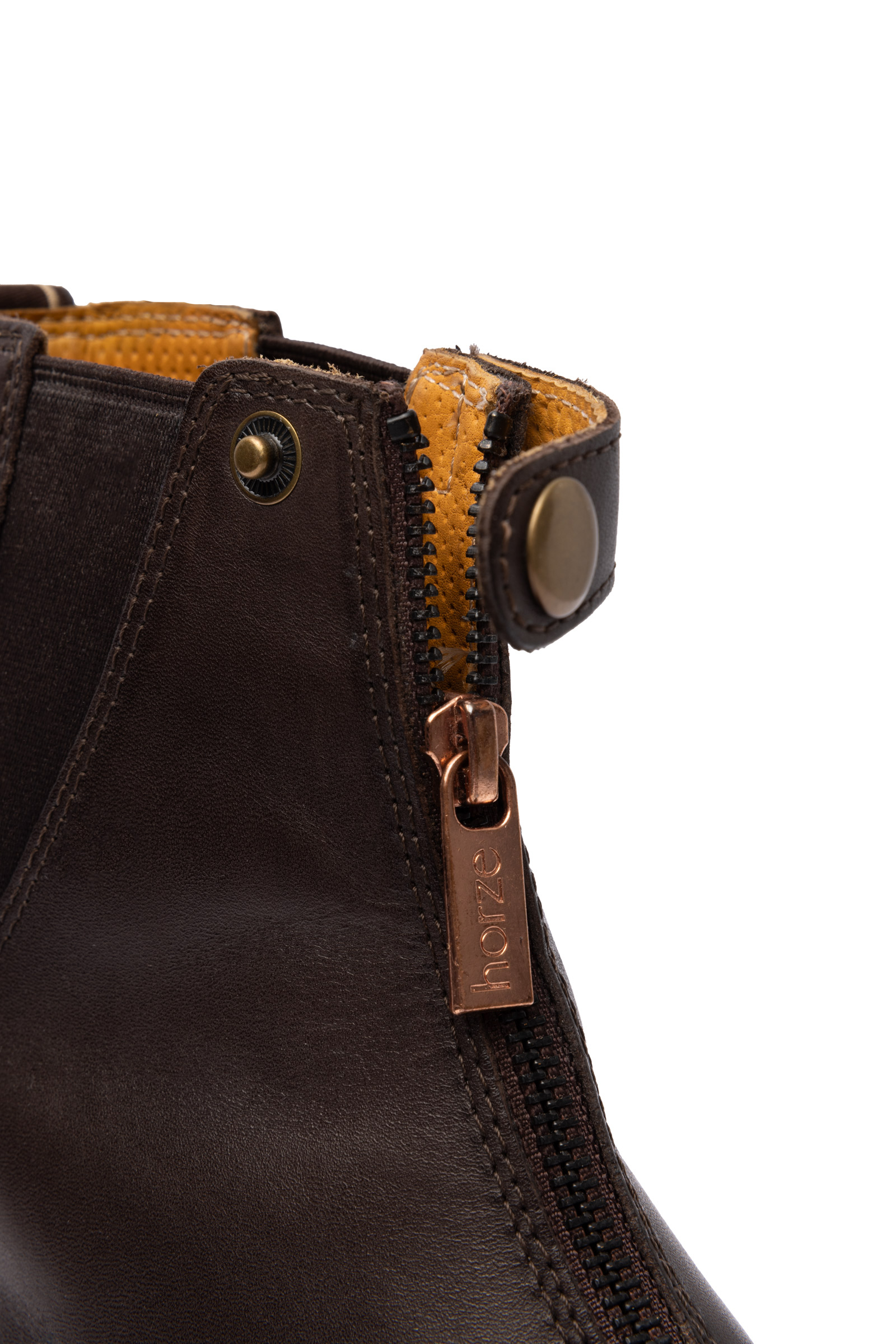 Horze Rose læderjodphurstøvler med frontlynlås