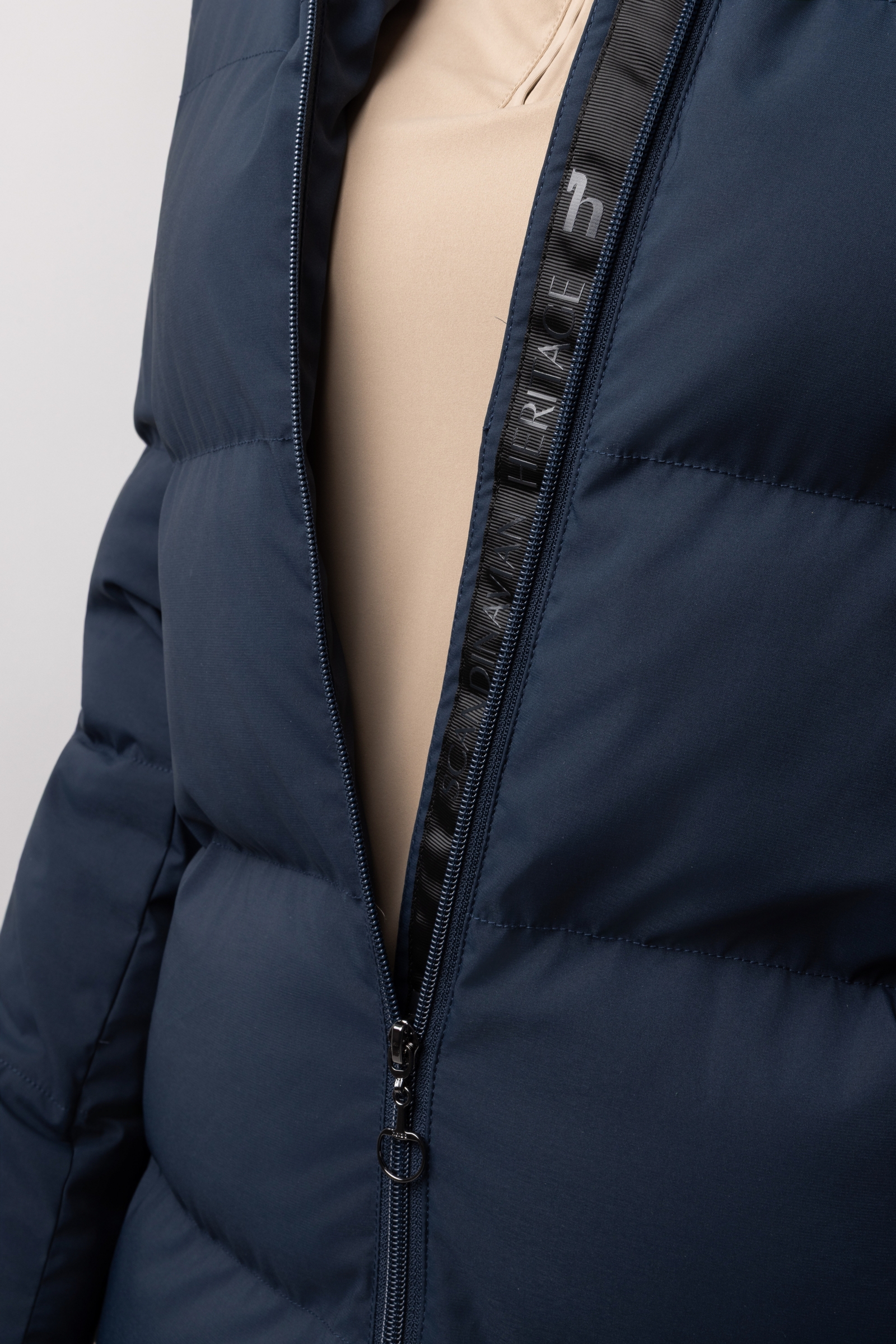 Horze Paloma lang polstret frakke til kvinder