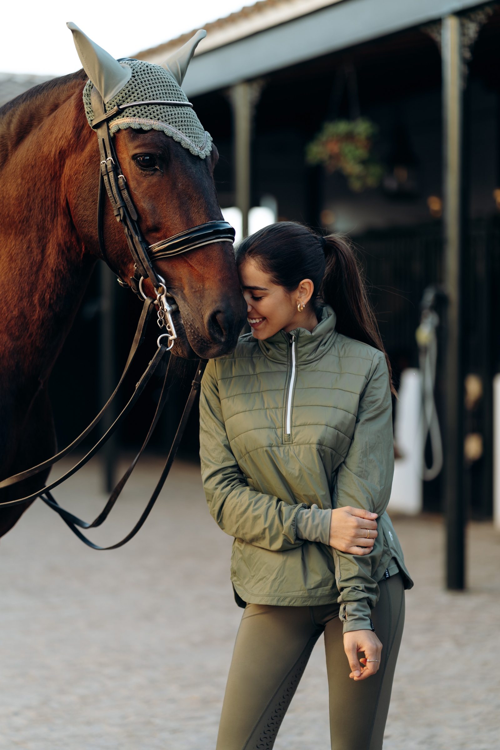 Horze Annika Hybrid Anorak, damemodel