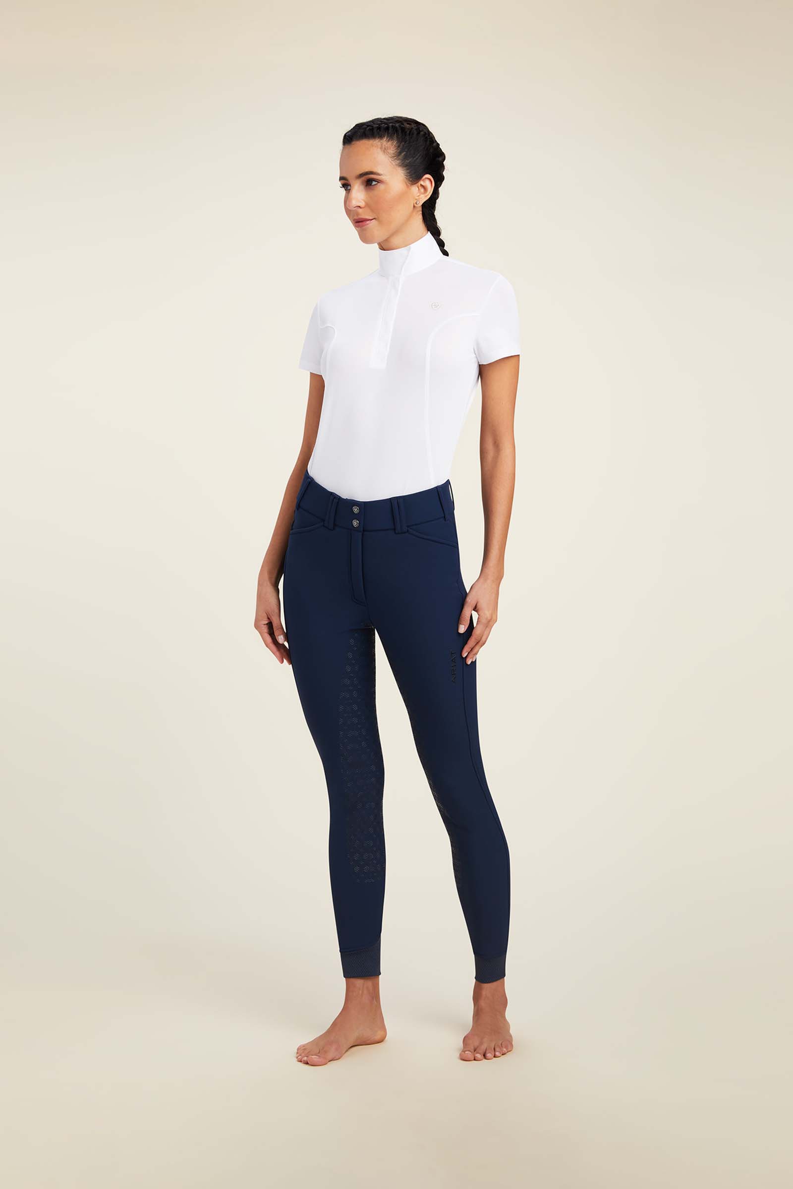 Ariat Tri Factor Frost dames isolerede ridebukser med fuldt sæde