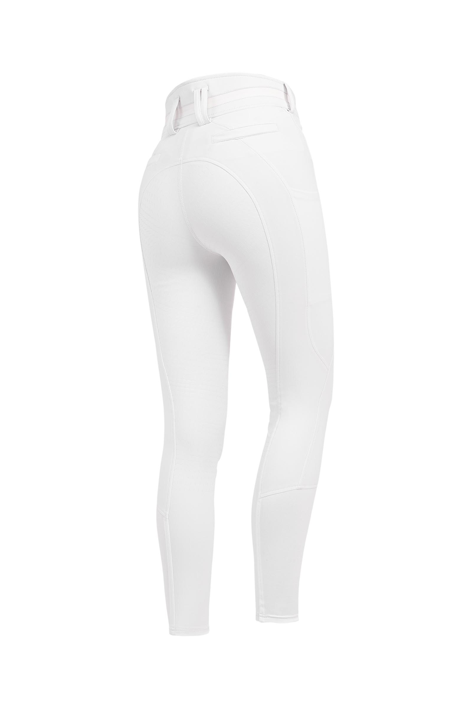 White ELT Maja ridebukser til kvinder Glam Curved High Waist