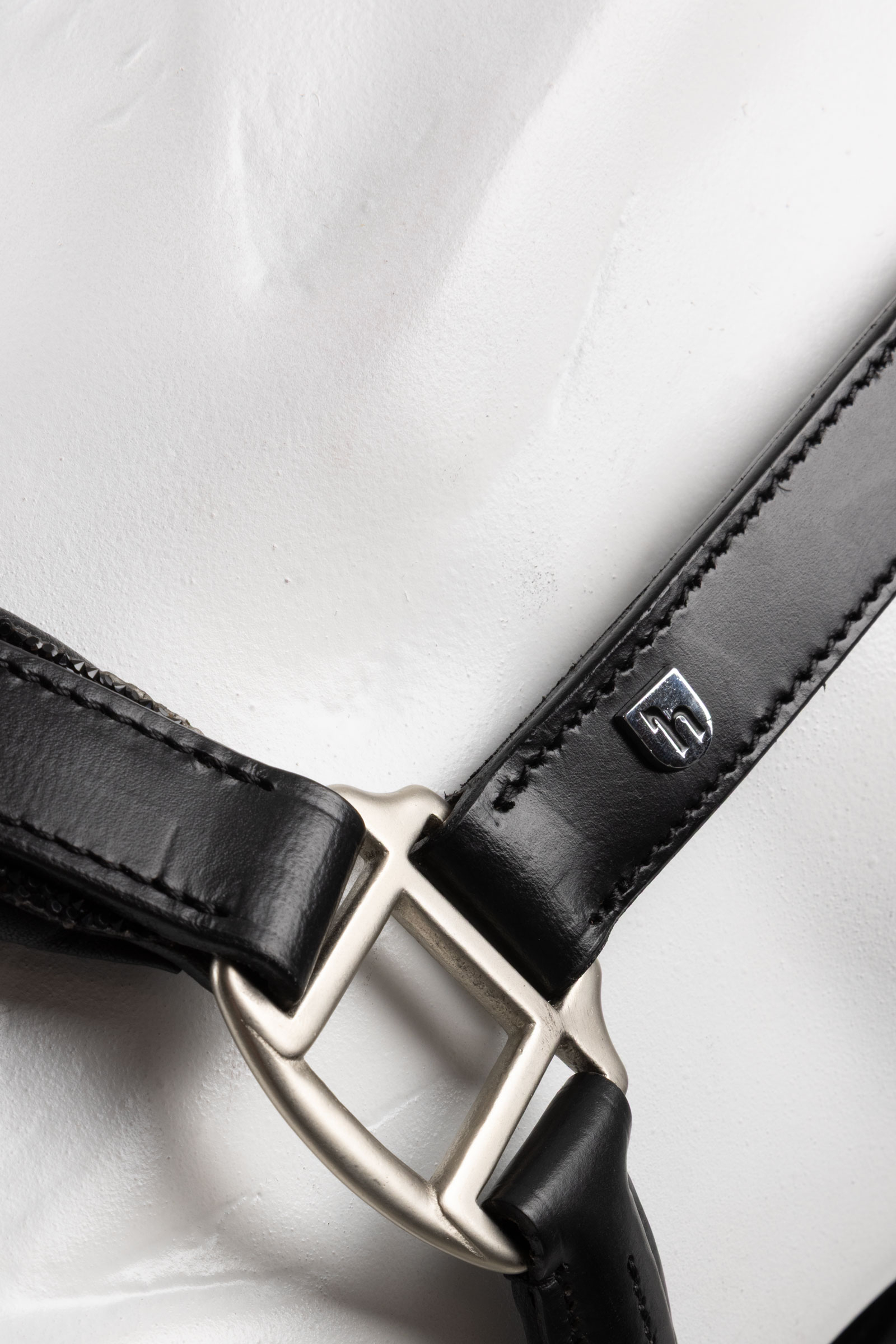 Horze Dynasty L&aelig;der grime & tr&aelig;ktov set