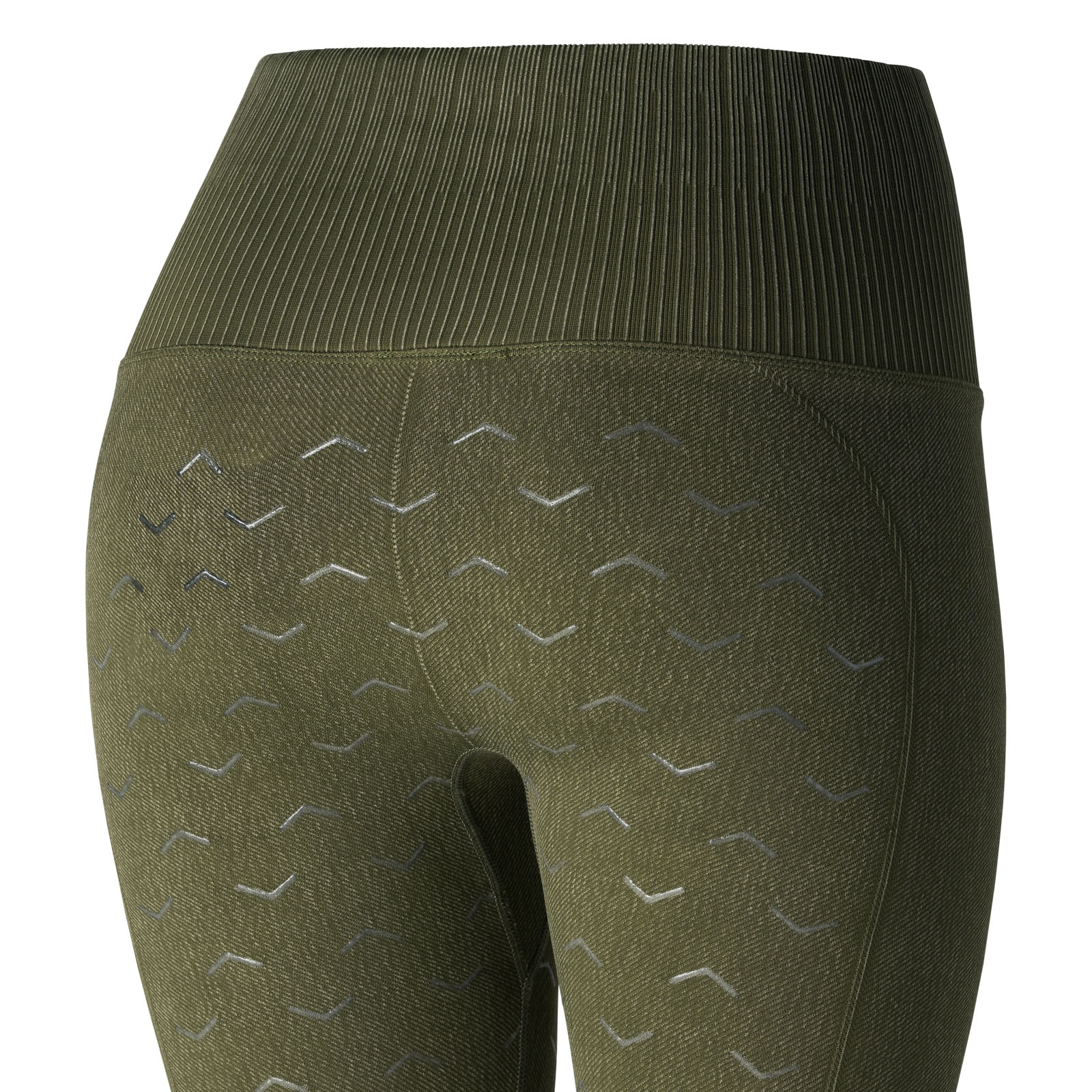 Horze Vanessa s&oslash;ml&oslash;se denim-tights med silikonegrip, damemodel