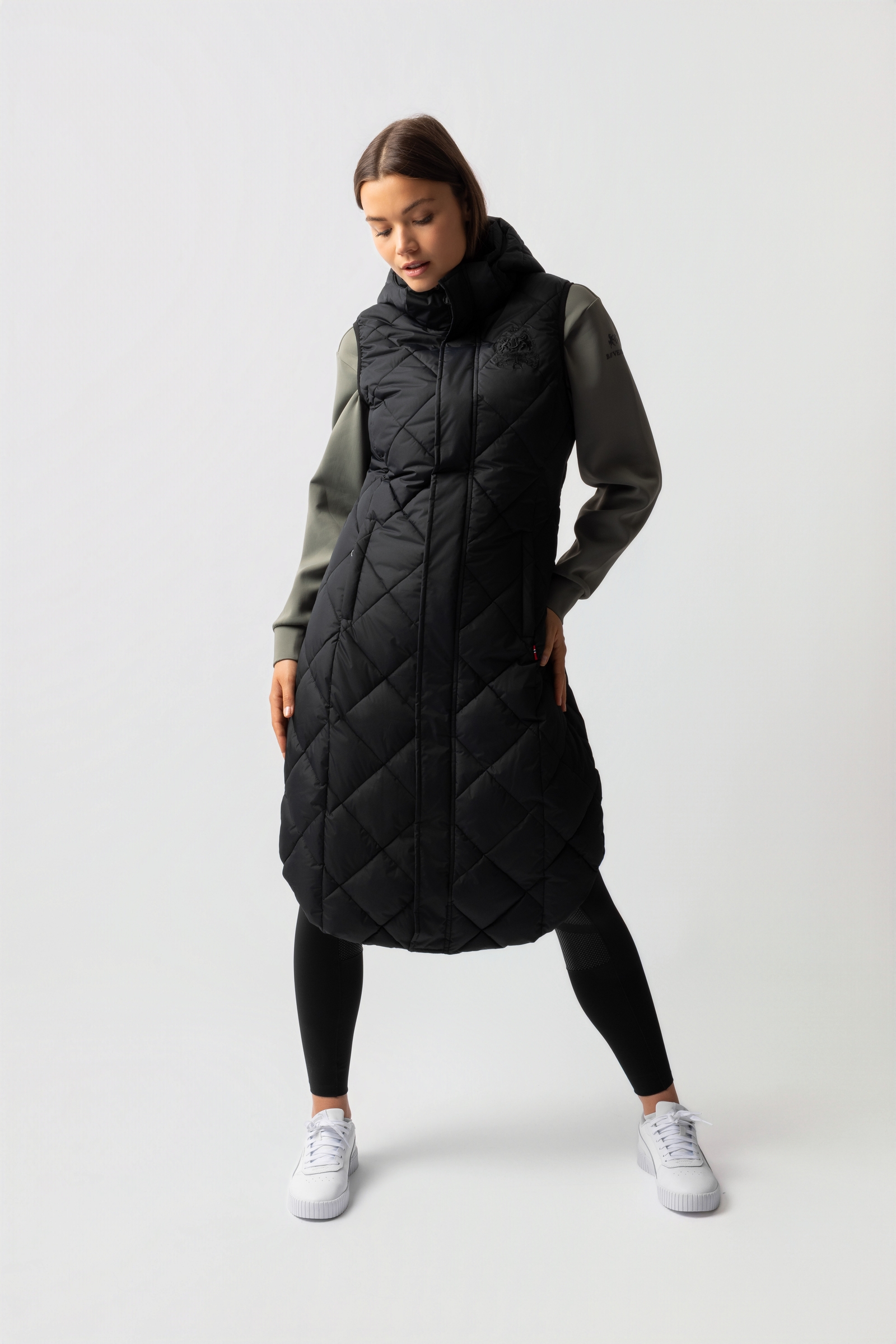 B Vertigo Gem Lang polstret ridevest