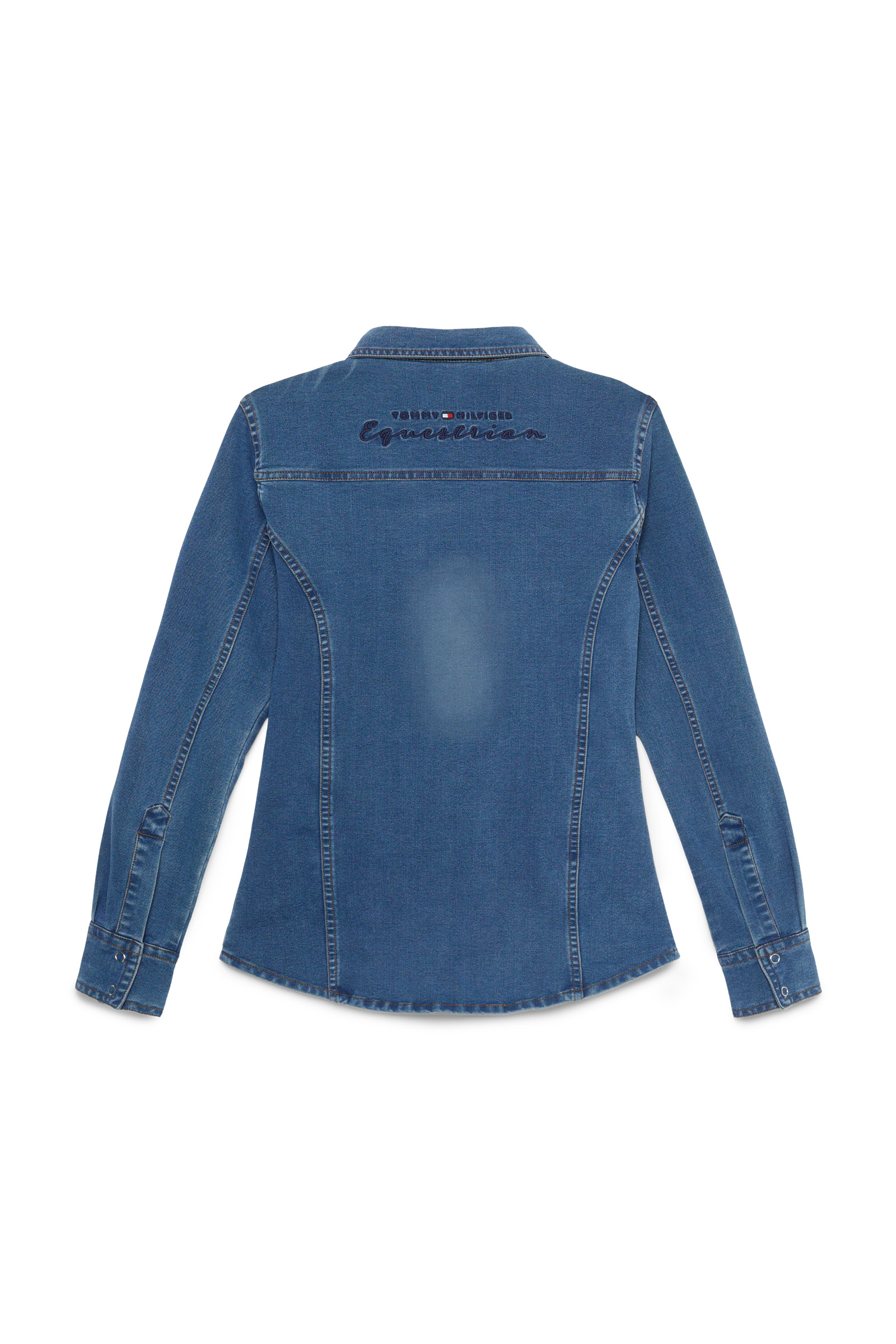 Tommy Hilfiger Equestrian Woodside Stretch Denim skjorte